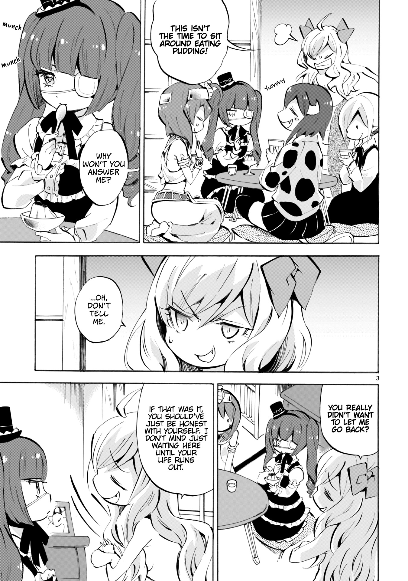 Jashin-chan Dropkick Chapter 109 page 9 - Chapter 109: C'mon, Be Honest With Yourself