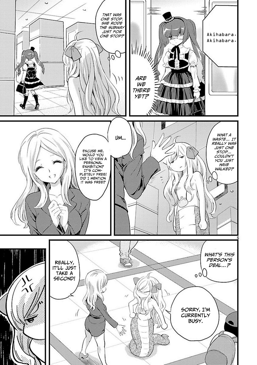 Jashin-chan Dropkick Chapter 11 page 5 - Chapter 11: A day in the life of Yurine