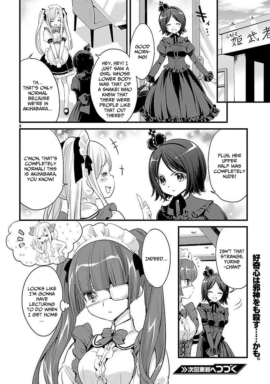 Jashin-chan Dropkick Chapter 11 page 8 - Chapter 11: A day in the life of Yurine
