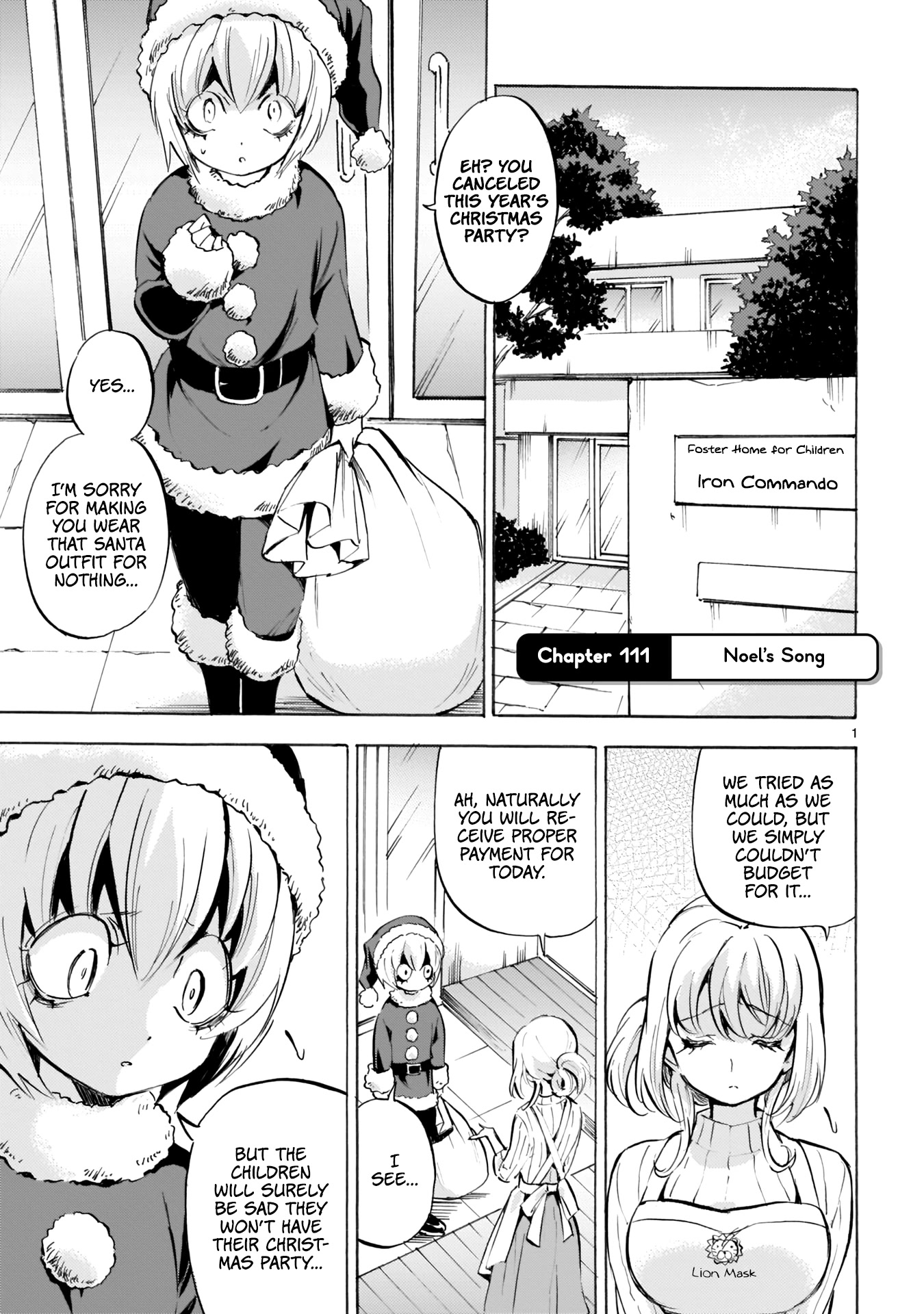 Jashin-chan Dropkick Chapter 111 page 1 - Chapter 111: Noel's Song