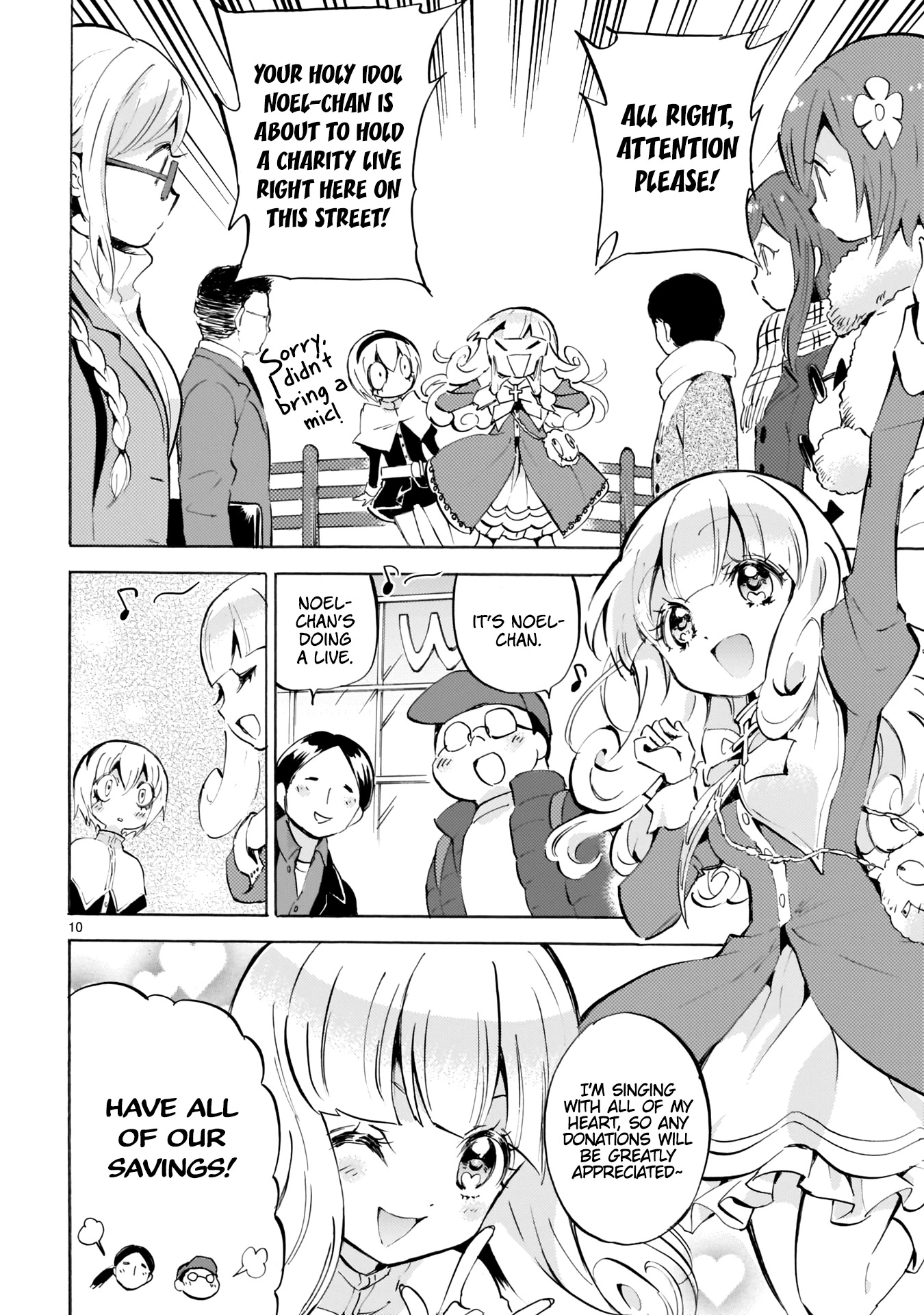 Jashin-chan Dropkick Chapter 111 page 10 - Chapter 111: Noel's Song