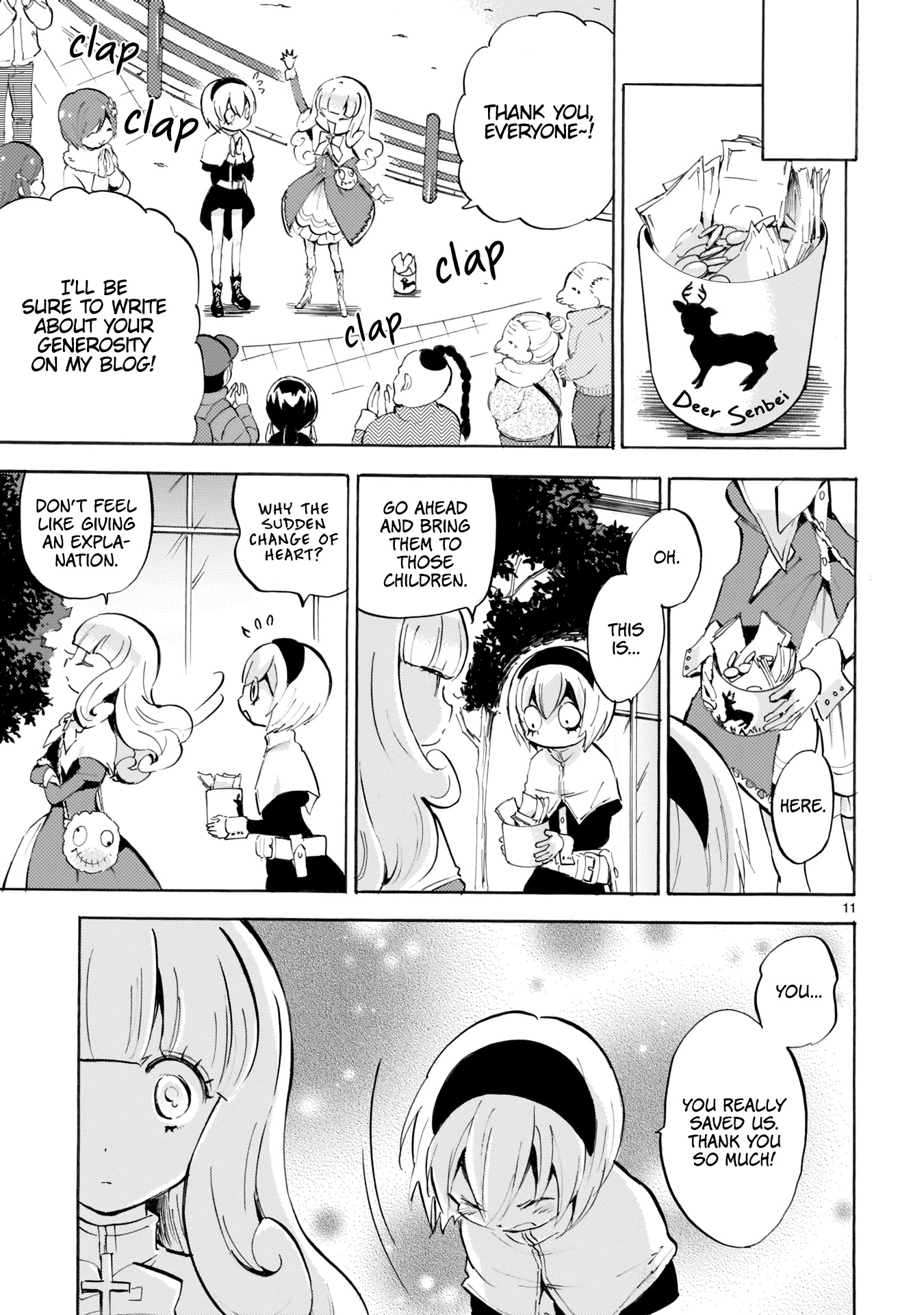 Jashin-chan Dropkick Chapter 111 page 11 - Chapter 111: Noel's Song