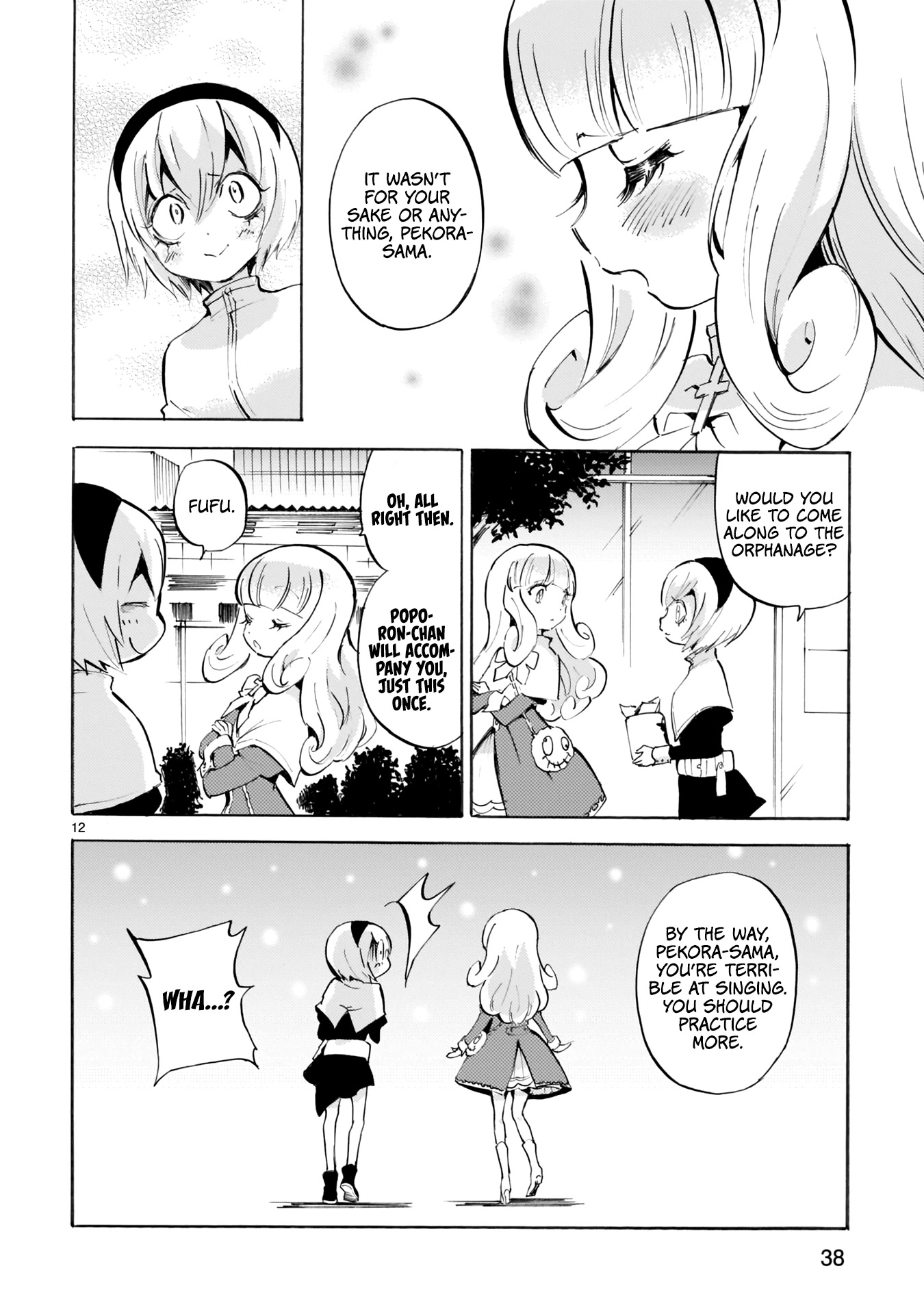Jashin-chan Dropkick Chapter 111 page 12 - Chapter 111: Noel's Song
