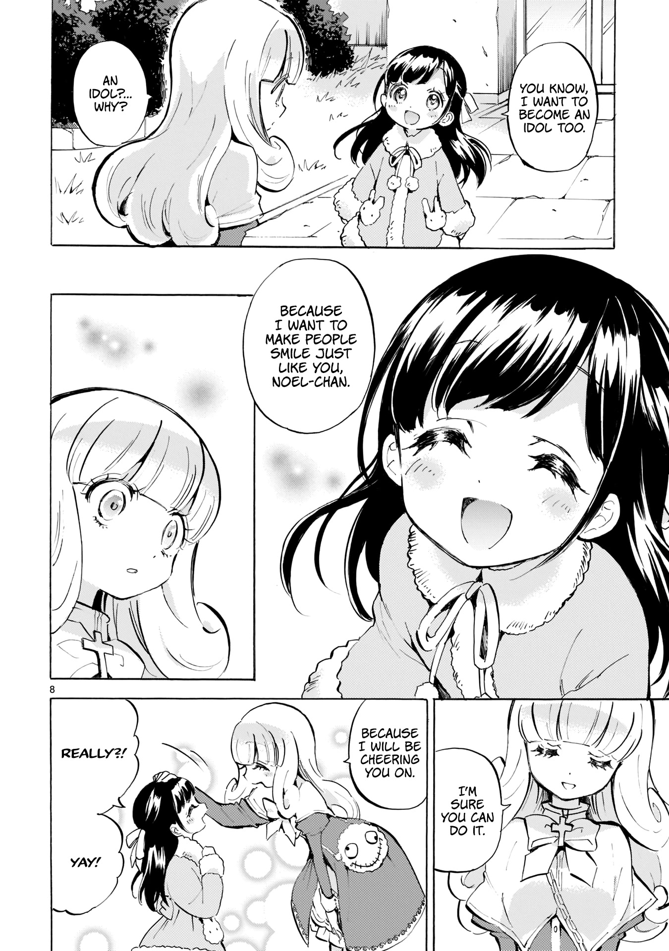 Jashin-chan Dropkick Chapter 111 page 8 - Chapter 111: Noel's Song