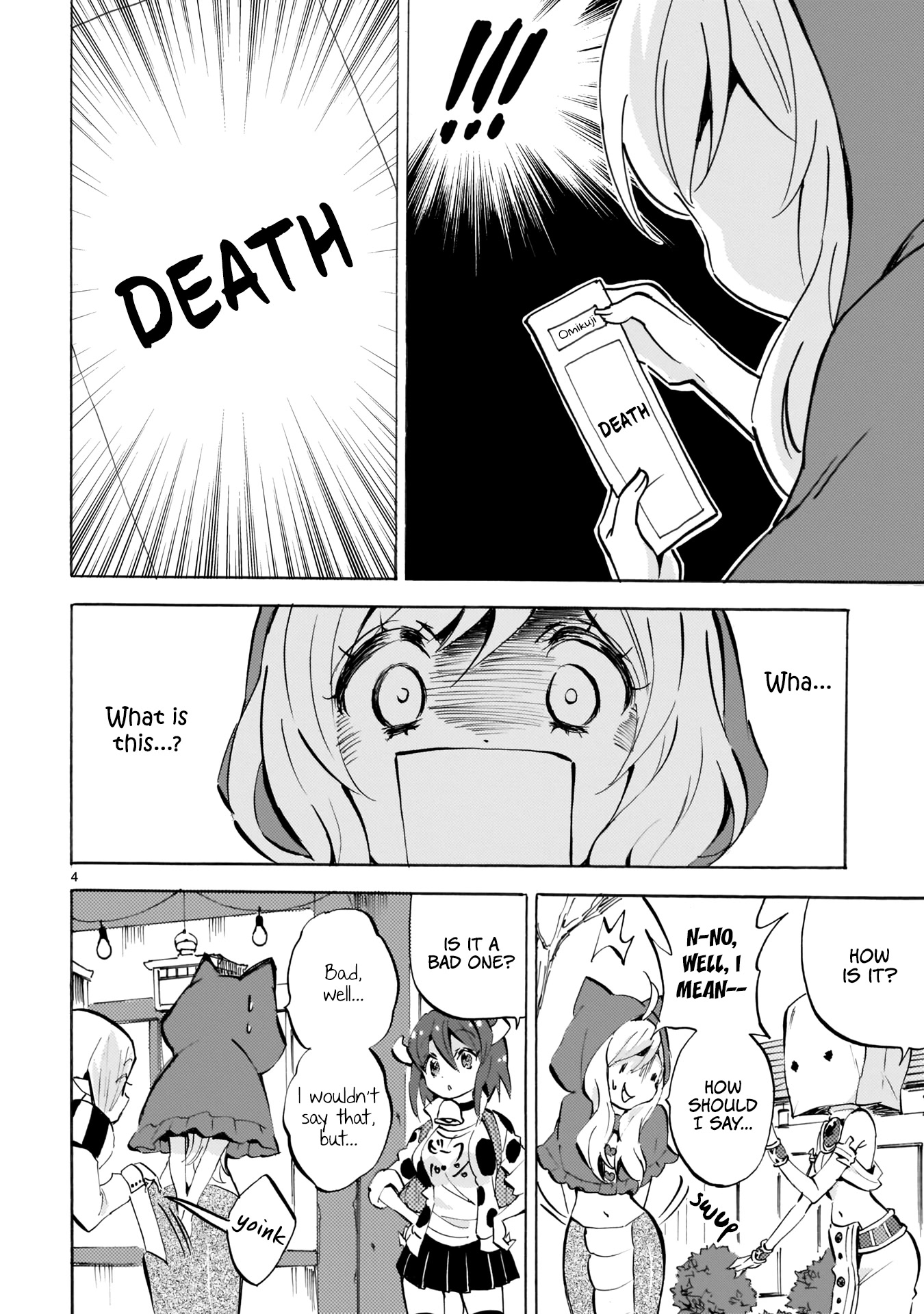 Jashin-chan Dropkick Chapter 112 page 4 - Chapter 112: Hatsumoude With The Gang
