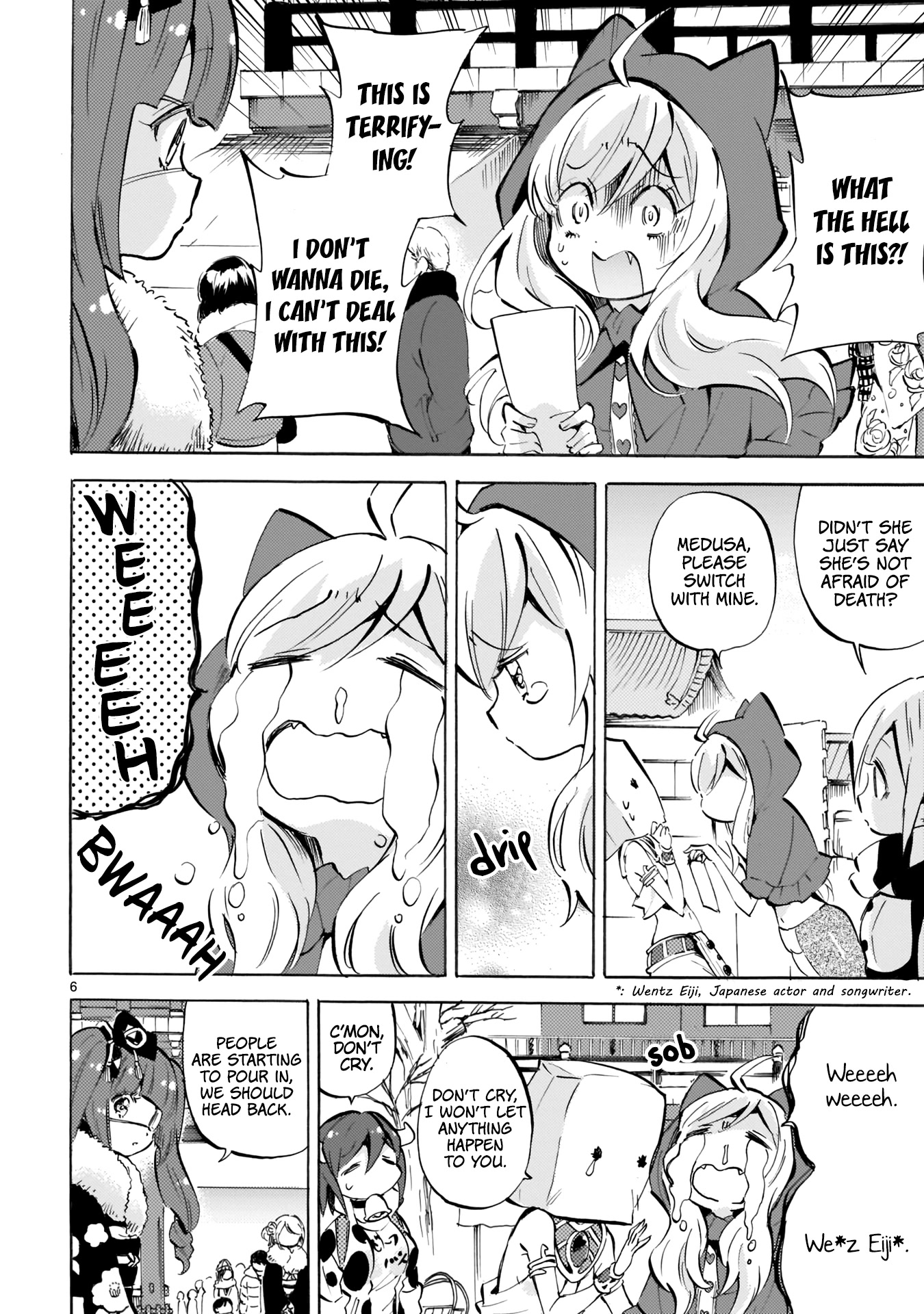 Jashin-chan Dropkick Chapter 112 page 6 - Chapter 112: Hatsumoude With The Gang