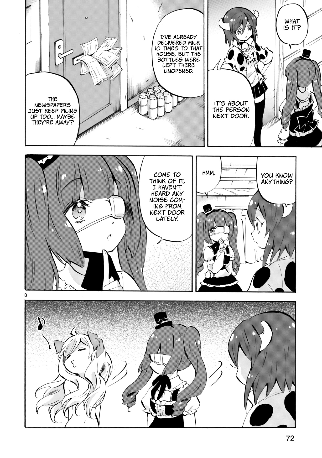 Jashin-chan Dropkick Chapter 114 page 8 - Chapter 114: Don't Waste Food