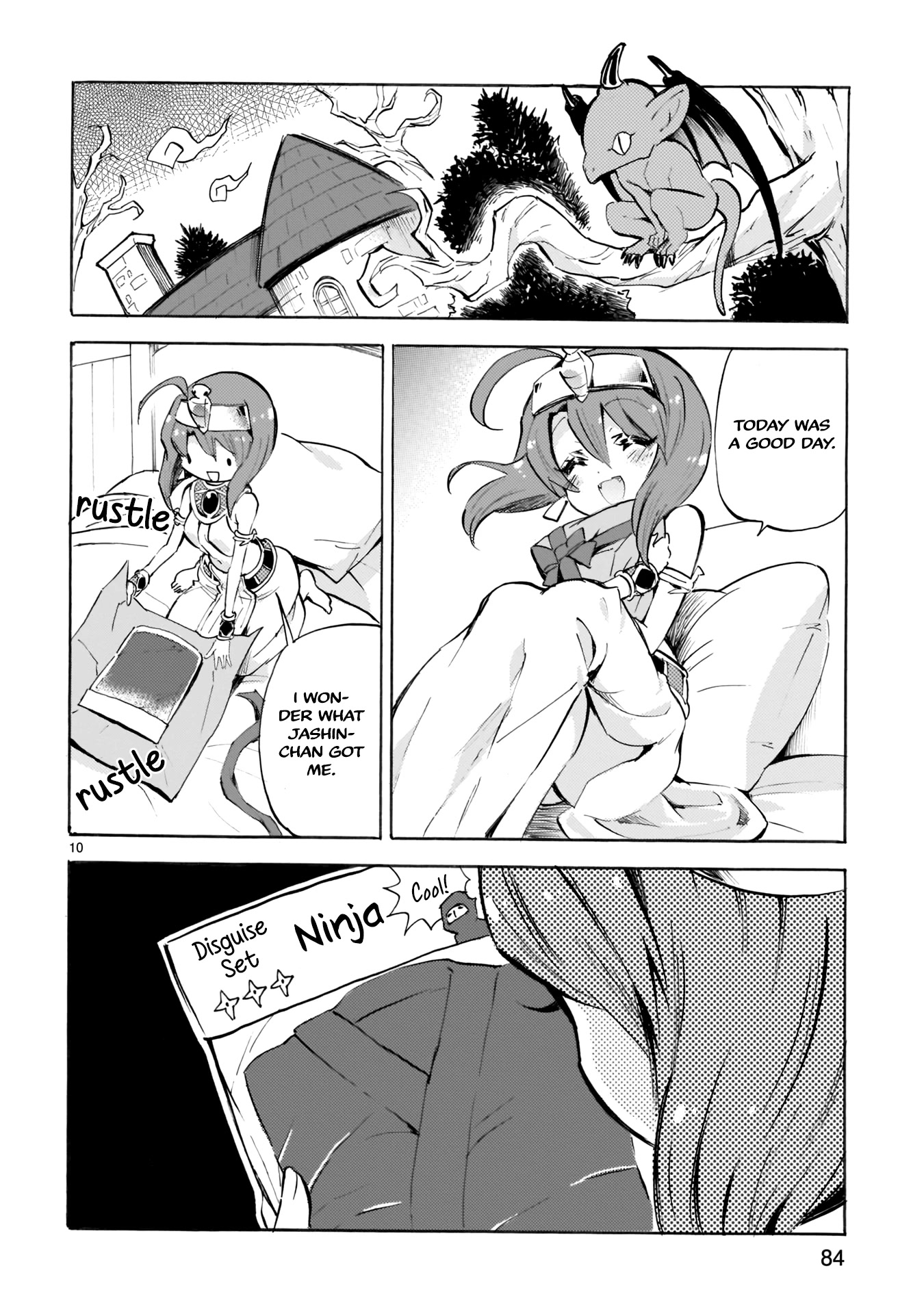 Jashin-chan Dropkick Chapter 115 page 10 - Chapter 115: Medusa's Day