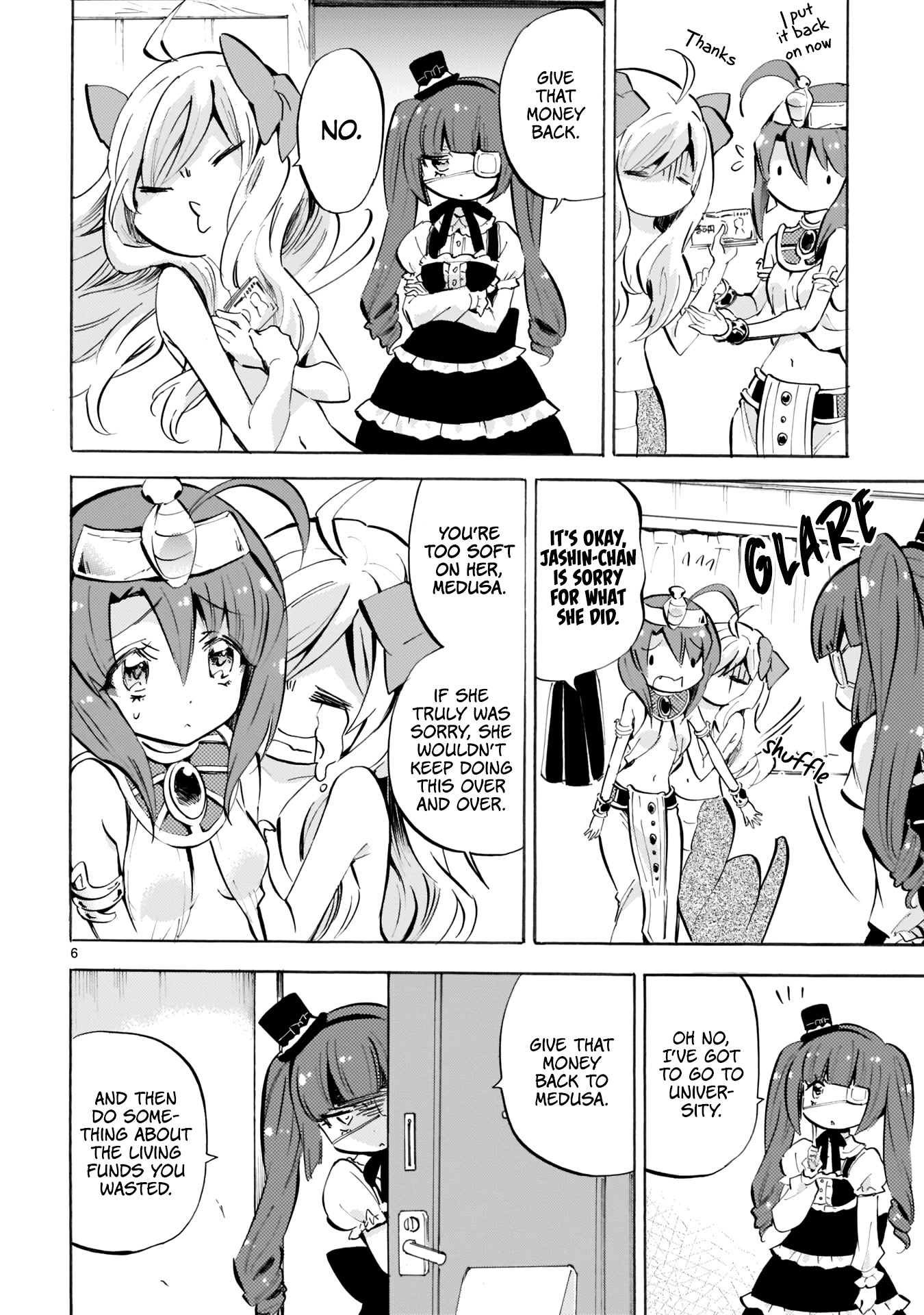 Jashin-chan Dropkick Chapter 115 page 6 - Chapter 115: Medusa's Day