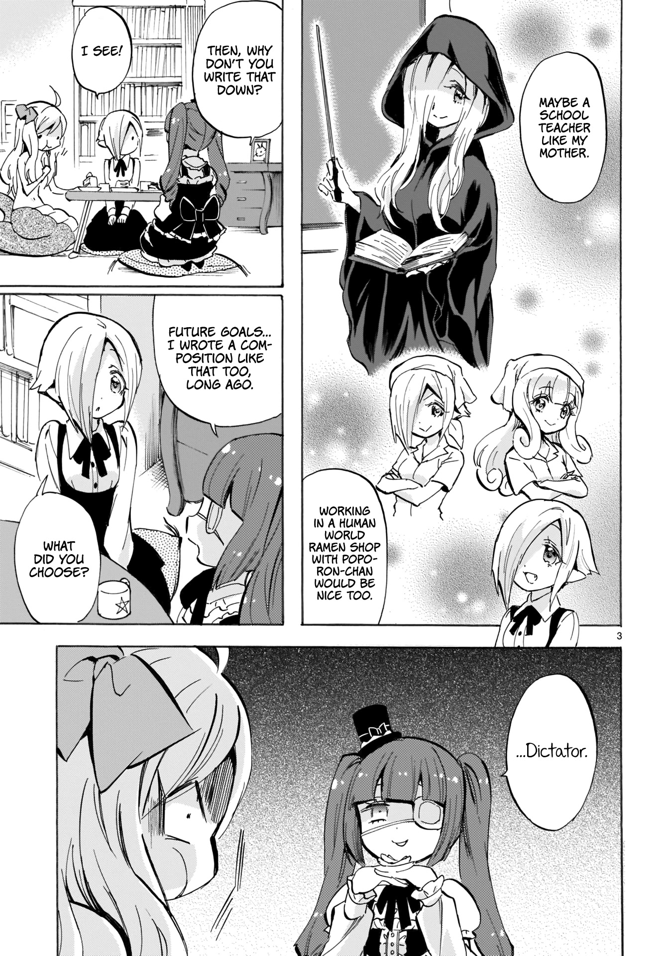 Jashin-chan Dropkick Chapter 117 page 3 - Chapter 117: Yurine Kingdom