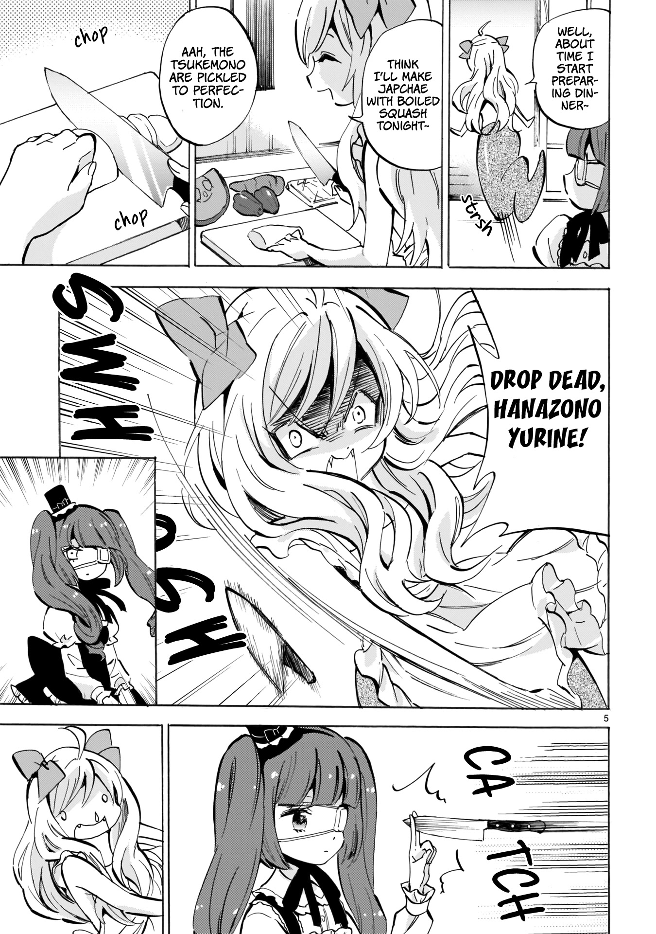 Jashin-chan Dropkick Chapter 117 page 5 - Chapter 117: Yurine Kingdom