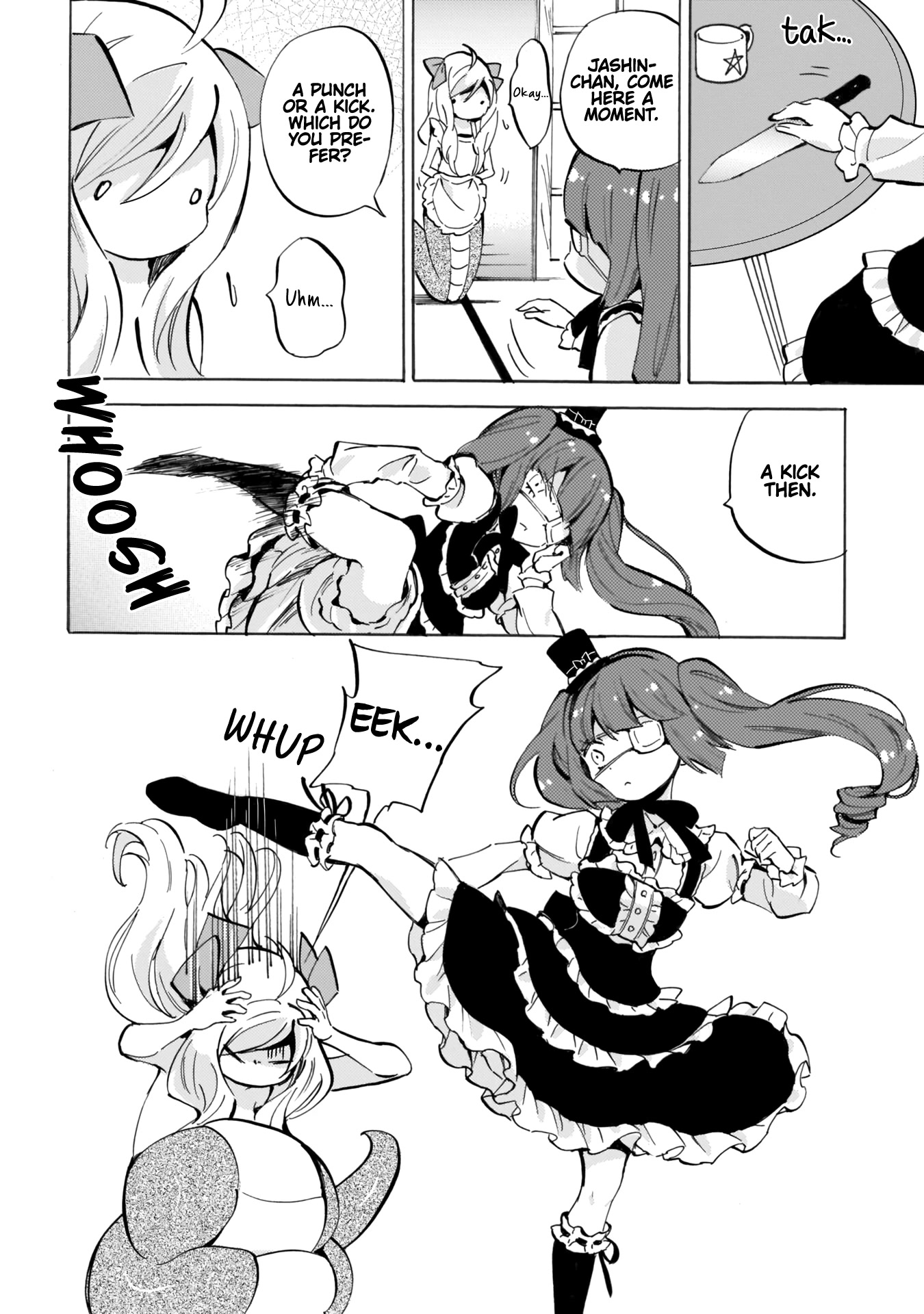 Jashin-chan Dropkick Chapter 117 page 6 - Chapter 117: Yurine Kingdom