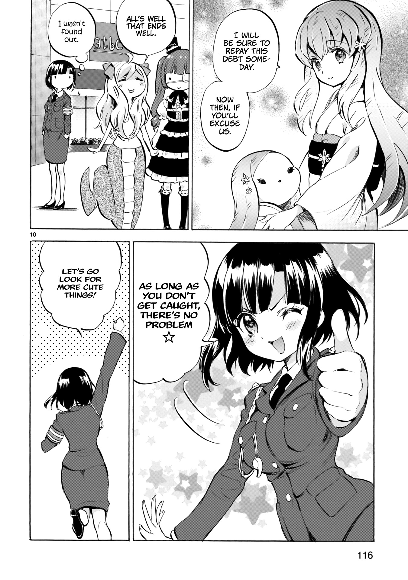 Jashin-chan Dropkick Chapter 118 page 10 - Chapter 118: The Kidnapping Of Koori-chan