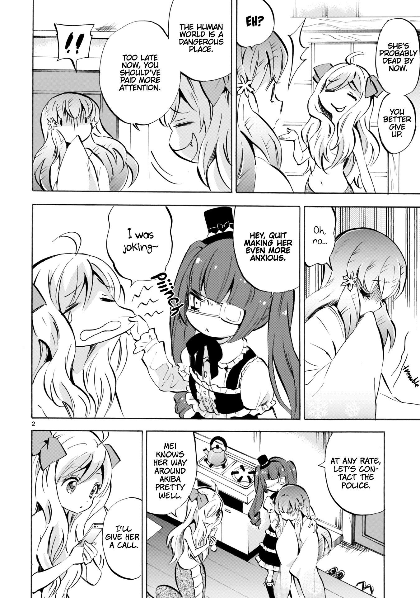 Jashin-chan Dropkick Chapter 118 page 2 - Chapter 118: The Kidnapping Of Koori-chan