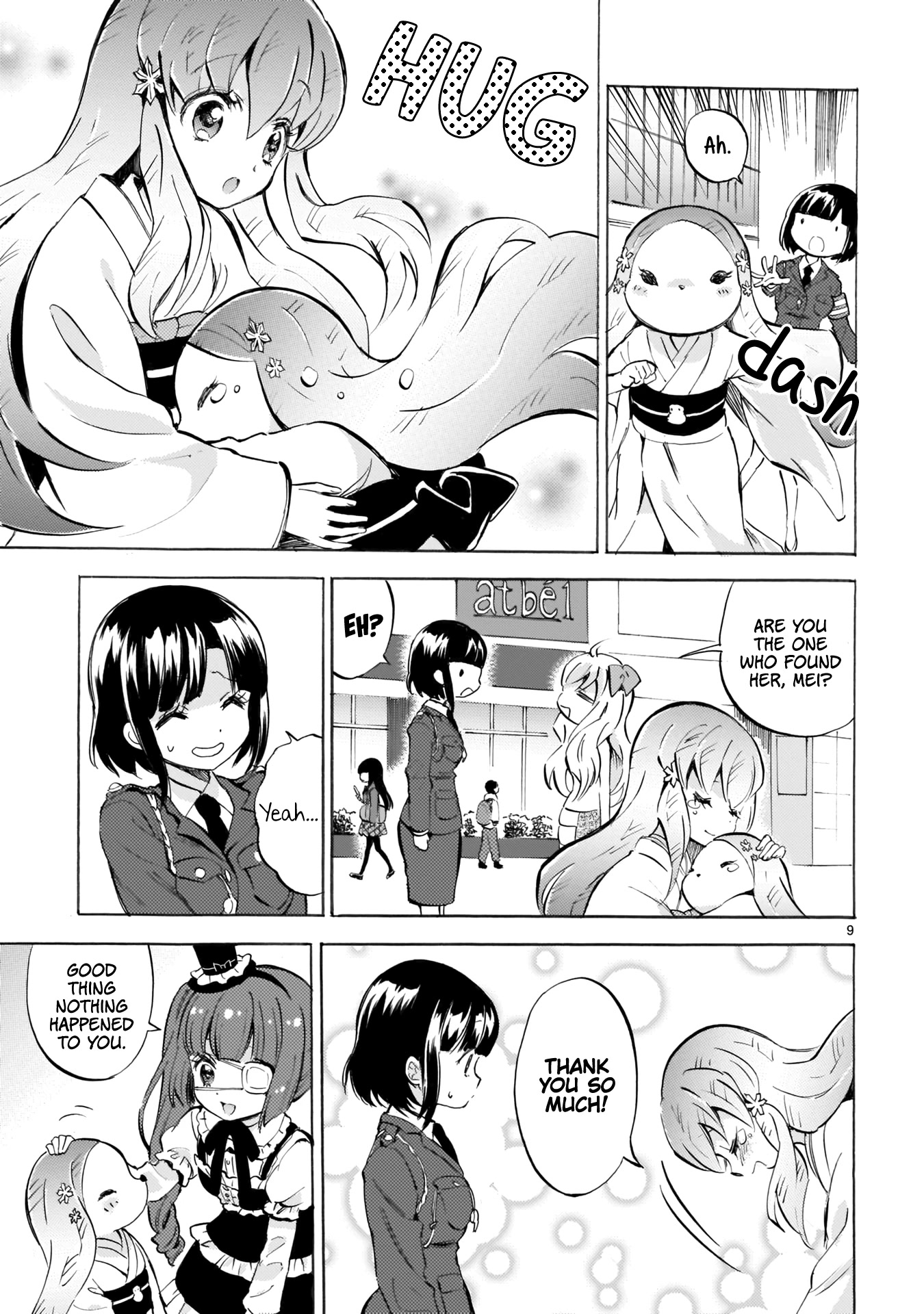 Jashin-chan Dropkick Chapter 118 page 9 - Chapter 118: The Kidnapping Of Koori-chan