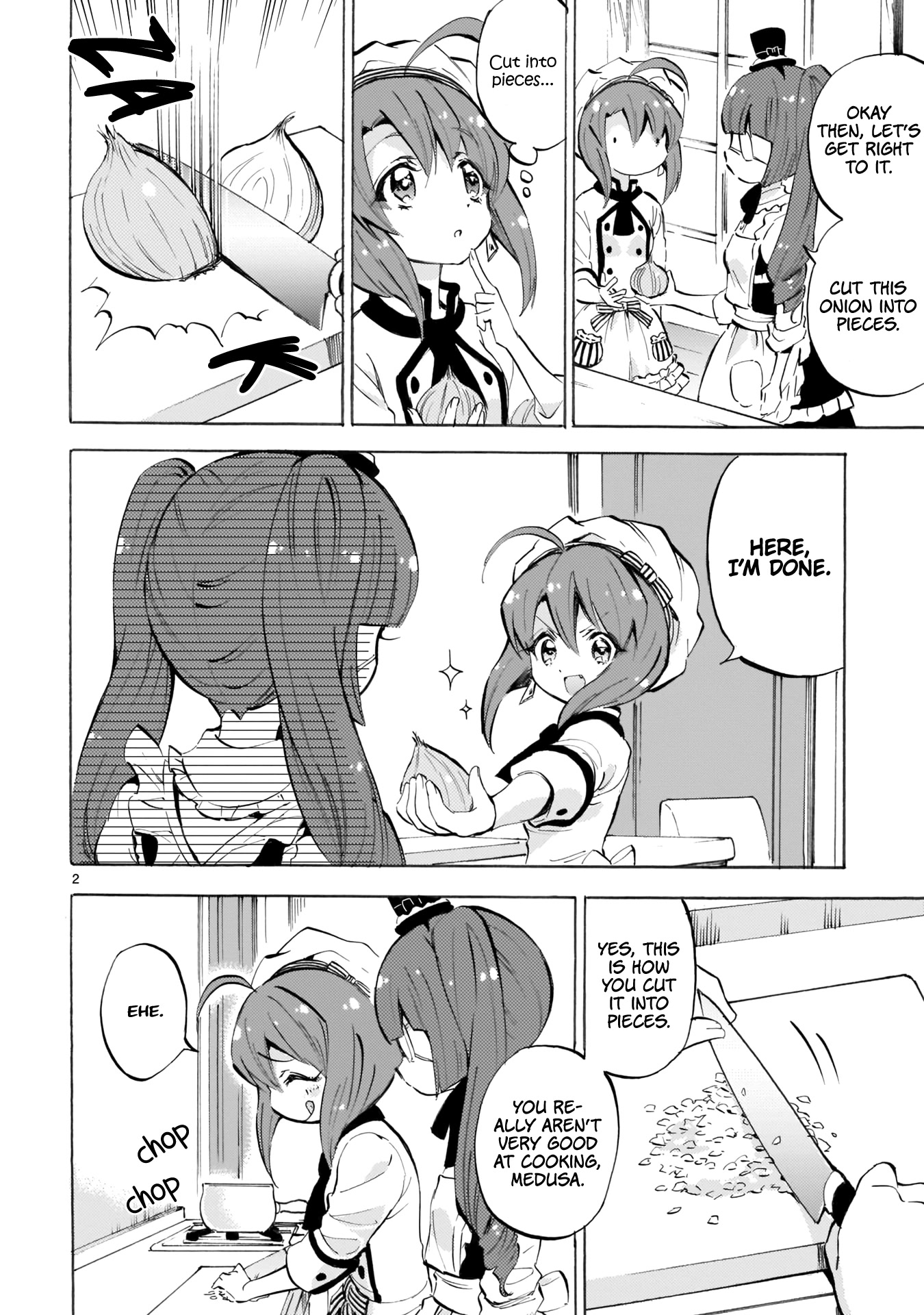 Jashin-chan Dropkick Chapter 119 page 2 - Chapter 119: Jashin-chan Hamburger
