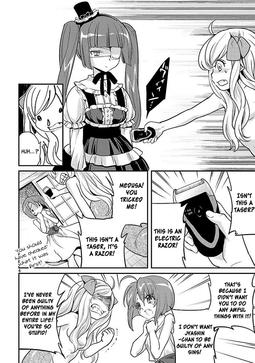 Jashin-chan Dropkick Chapter 12 page 6 - Chapter 12: Ultra Happy Birthday