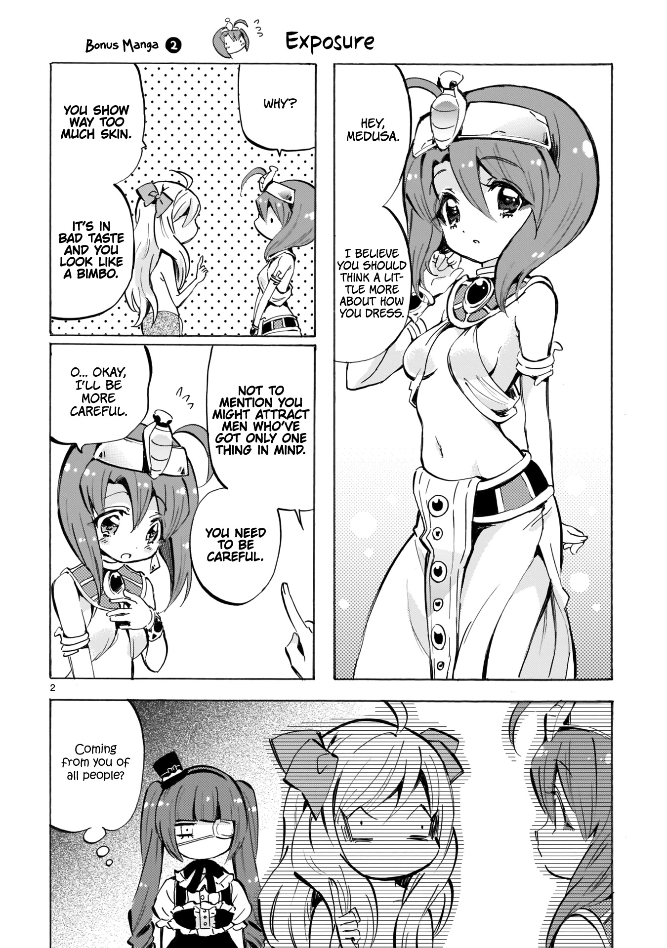 Jashin-chan Dropkick Chapter 120.5 page 2 - Chapter 120.5: Bonus Manga + Preview