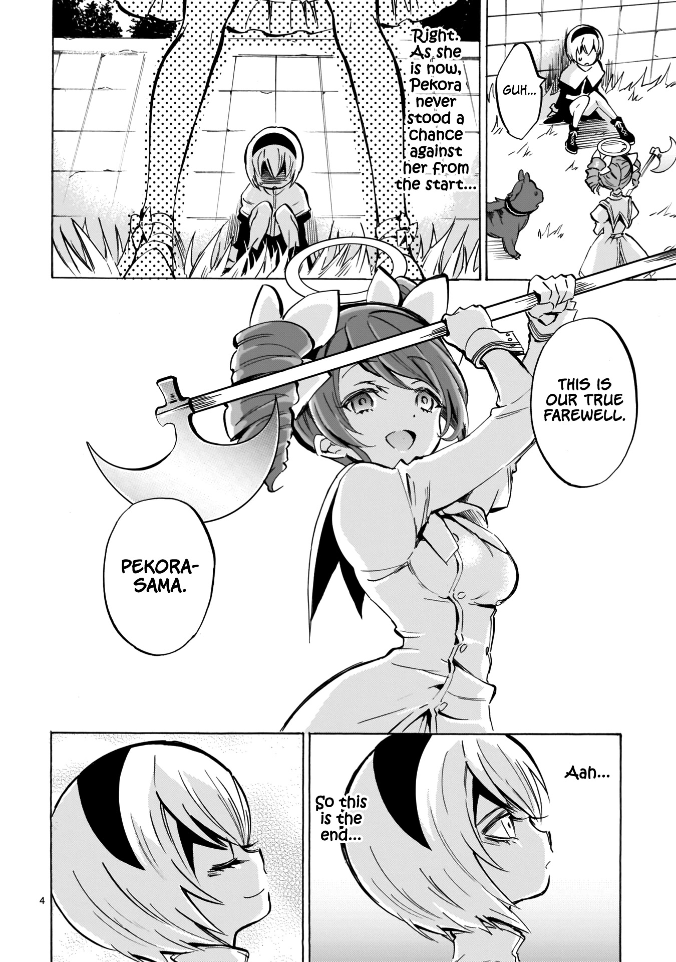 Jashin-chan Dropkick Chapter 121 page 10 - Chapter 121: Farewell, Pekora-sama