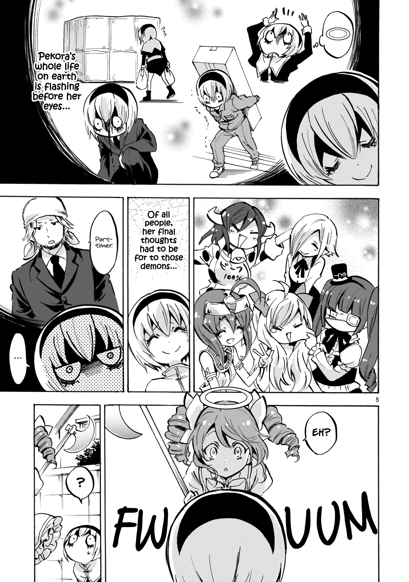 Jashin-chan Dropkick Chapter 121 page 11 - Chapter 121: Farewell, Pekora-sama