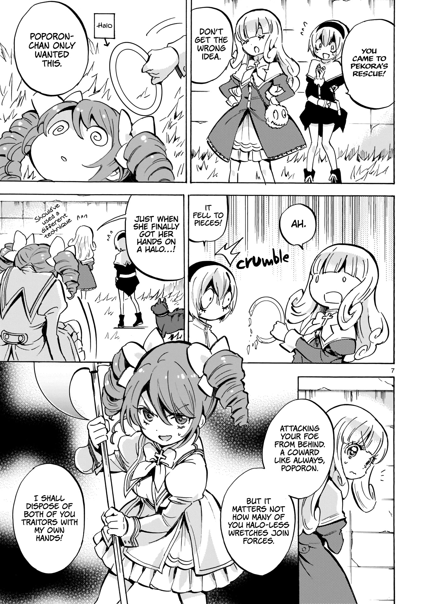 Jashin-chan Dropkick Chapter 121 page 13 - Chapter 121: Farewell, Pekora-sama