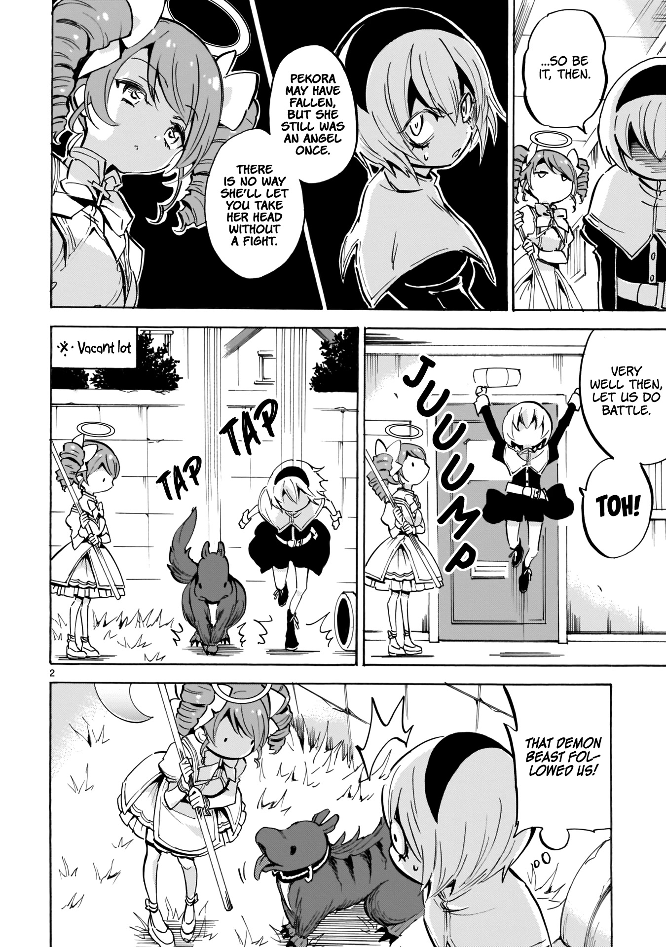 Jashin-chan Dropkick Chapter 121 page 8 - Chapter 121: Farewell, Pekora-sama