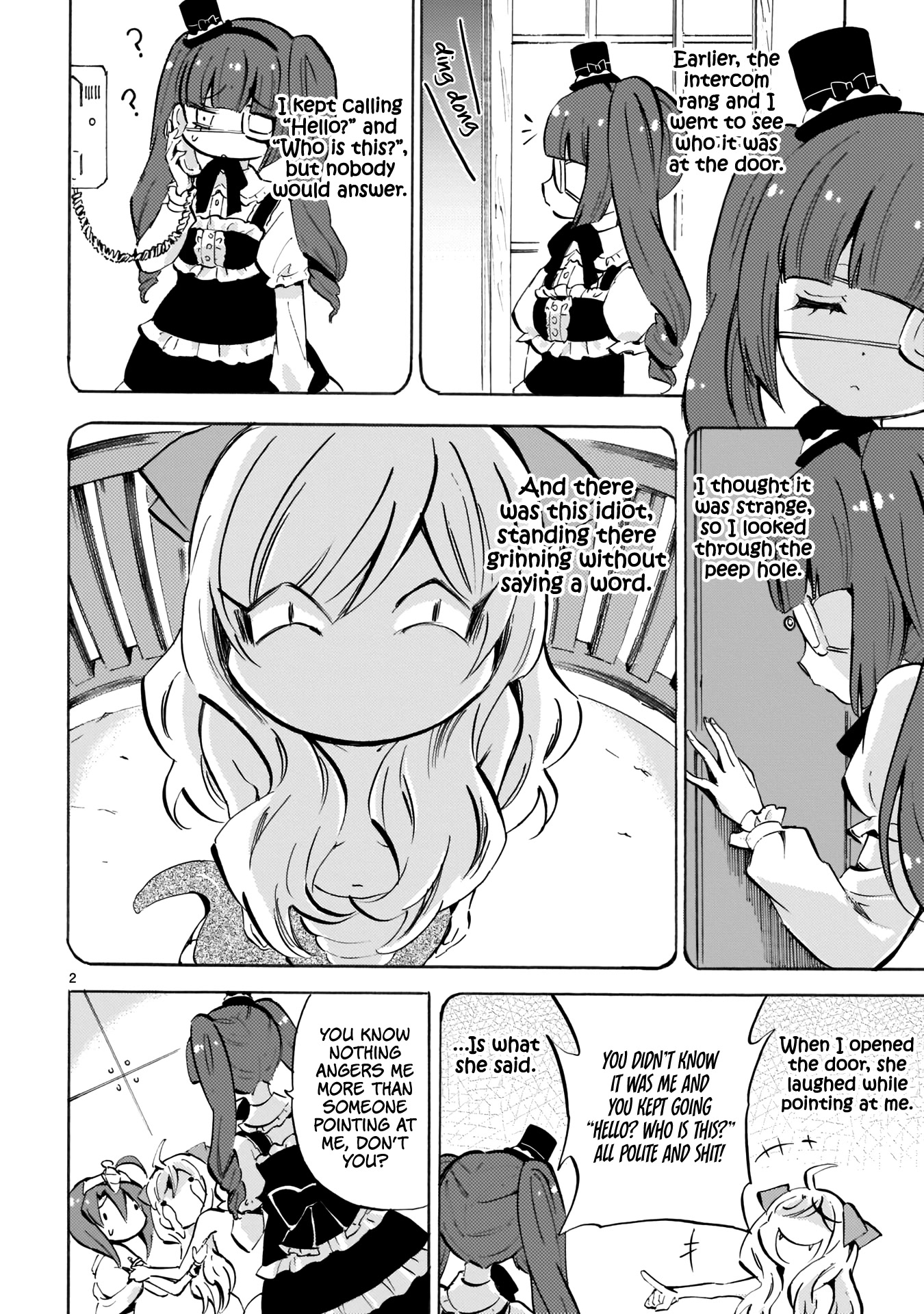 Jashin-chan Dropkick Chapter 122 page 2 - Chapter 122: All Right, Moving On!