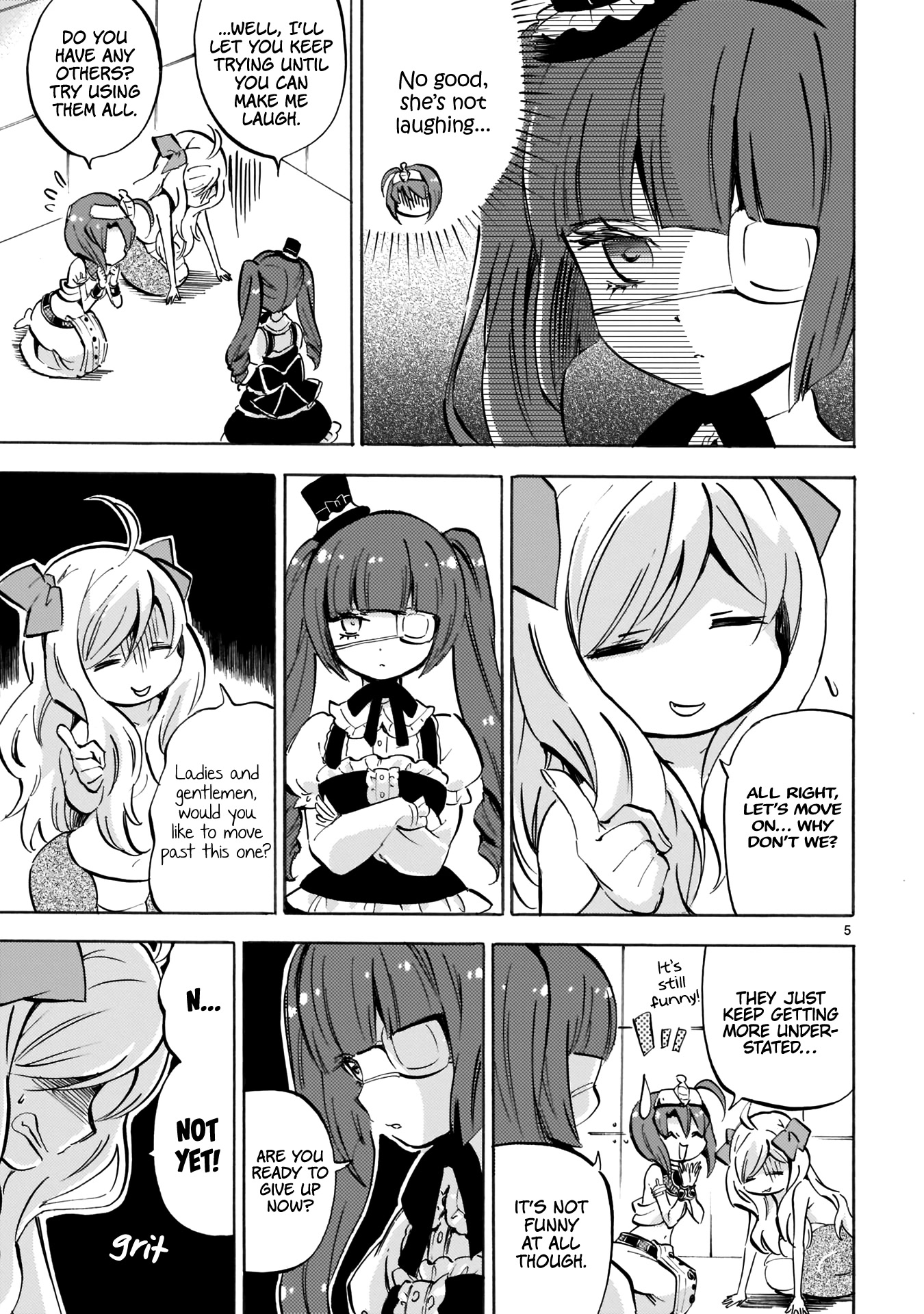 Jashin-chan Dropkick Chapter 122 page 5 - Chapter 122: All Right, Moving On!