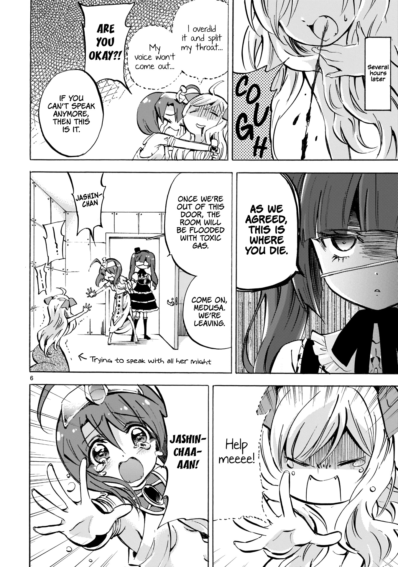 Jashin-chan Dropkick Chapter 122 page 6 - Chapter 122: All Right, Moving On!