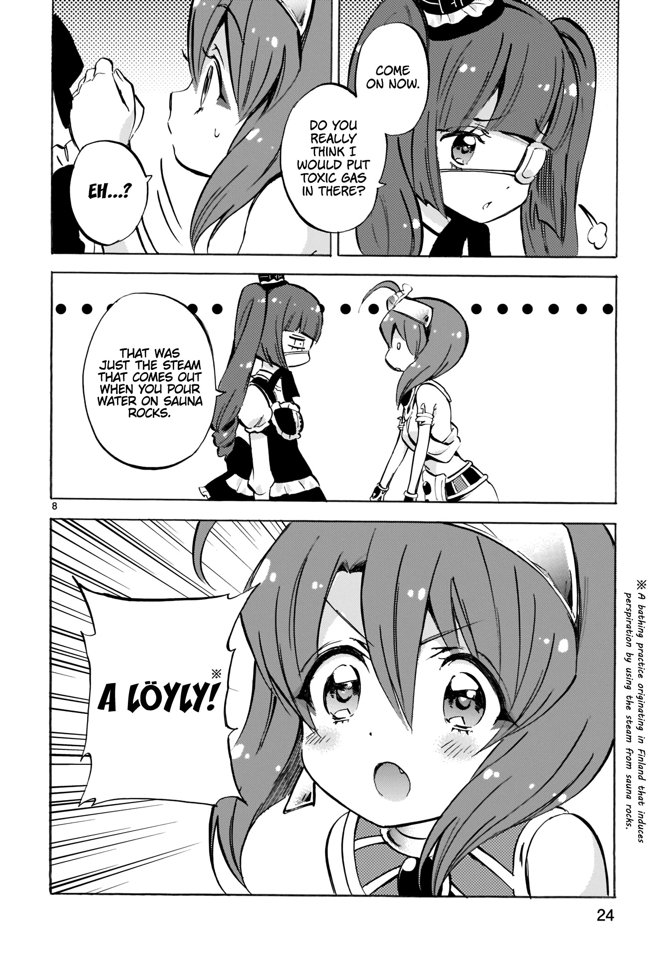 Jashin-chan Dropkick Chapter 122 page 8 - Chapter 122: All Right, Moving On!