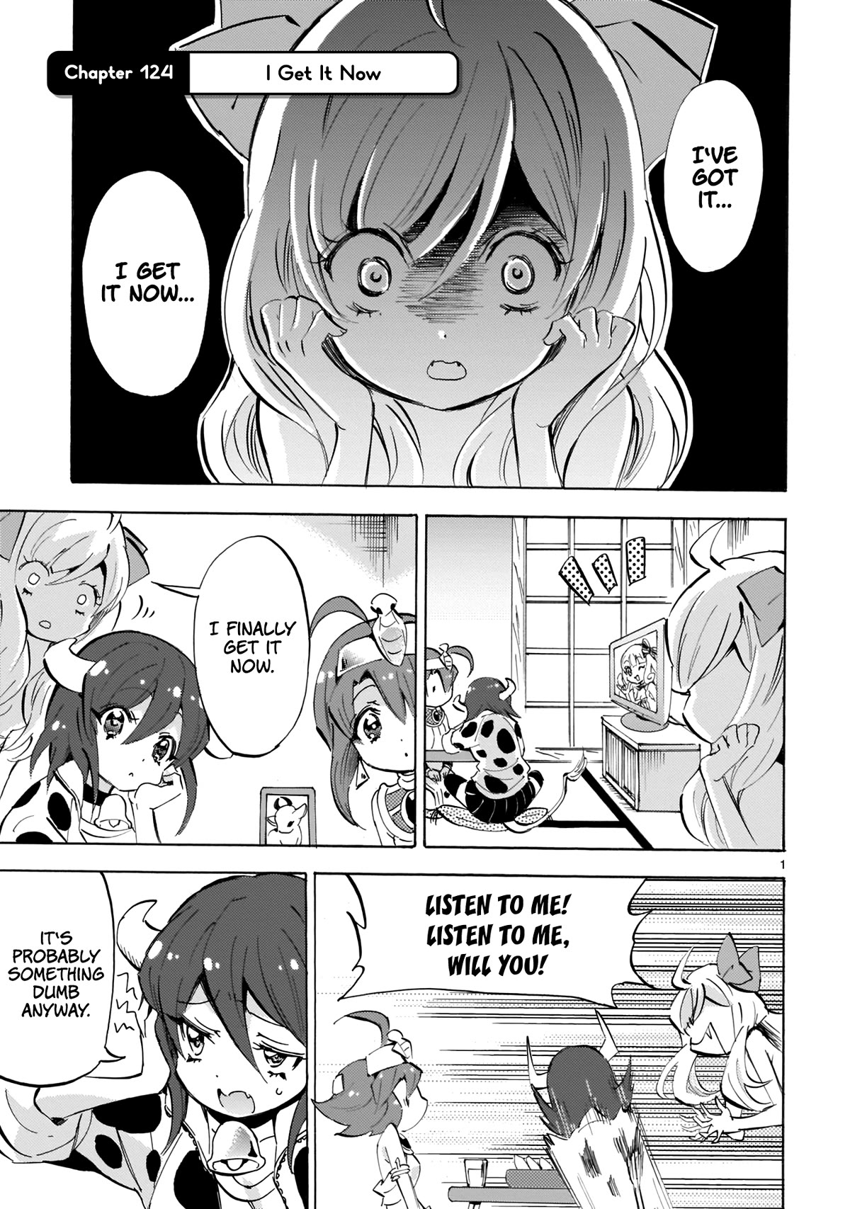 Jashin-chan Dropkick Chapter 124 page 1 - Chapter 124: I Get It Now