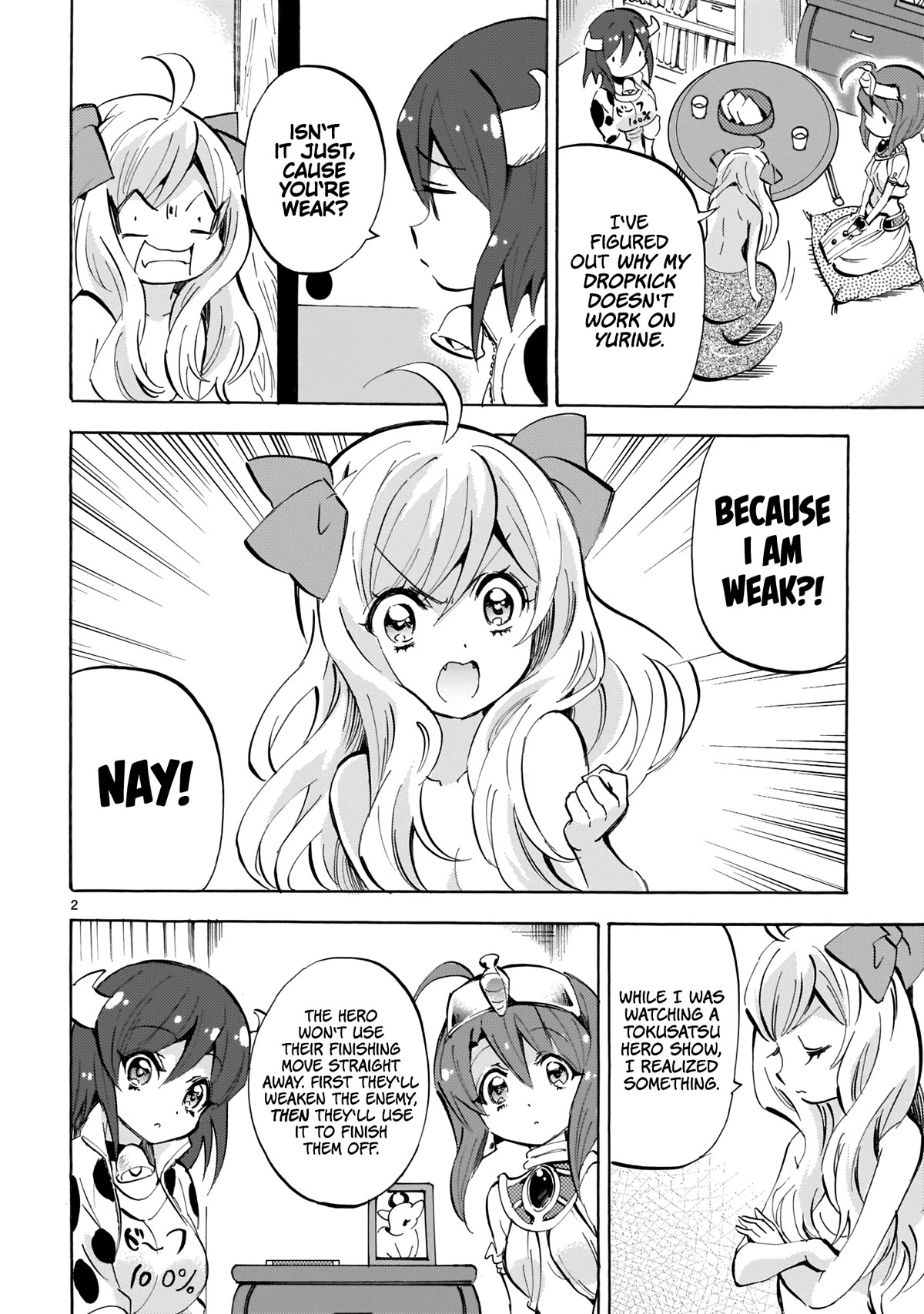 Jashin-chan Dropkick Chapter 124 page 2 - Chapter 124: I Get It Now