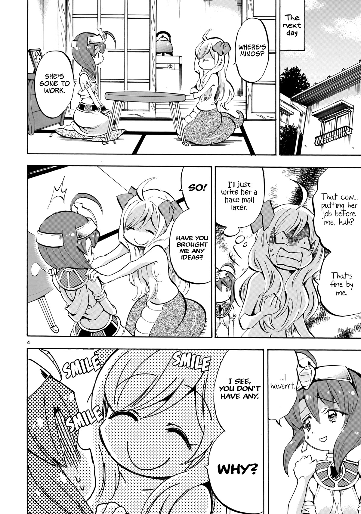 Jashin-chan Dropkick Chapter 124 page 4 - Chapter 124: I Get It Now
