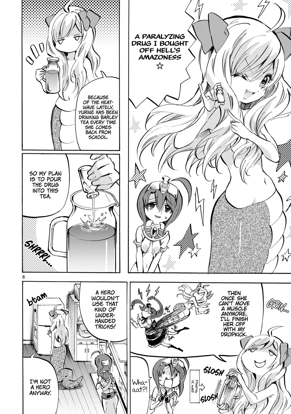 Jashin-chan Dropkick Chapter 124 page 6 - Chapter 124: I Get It Now