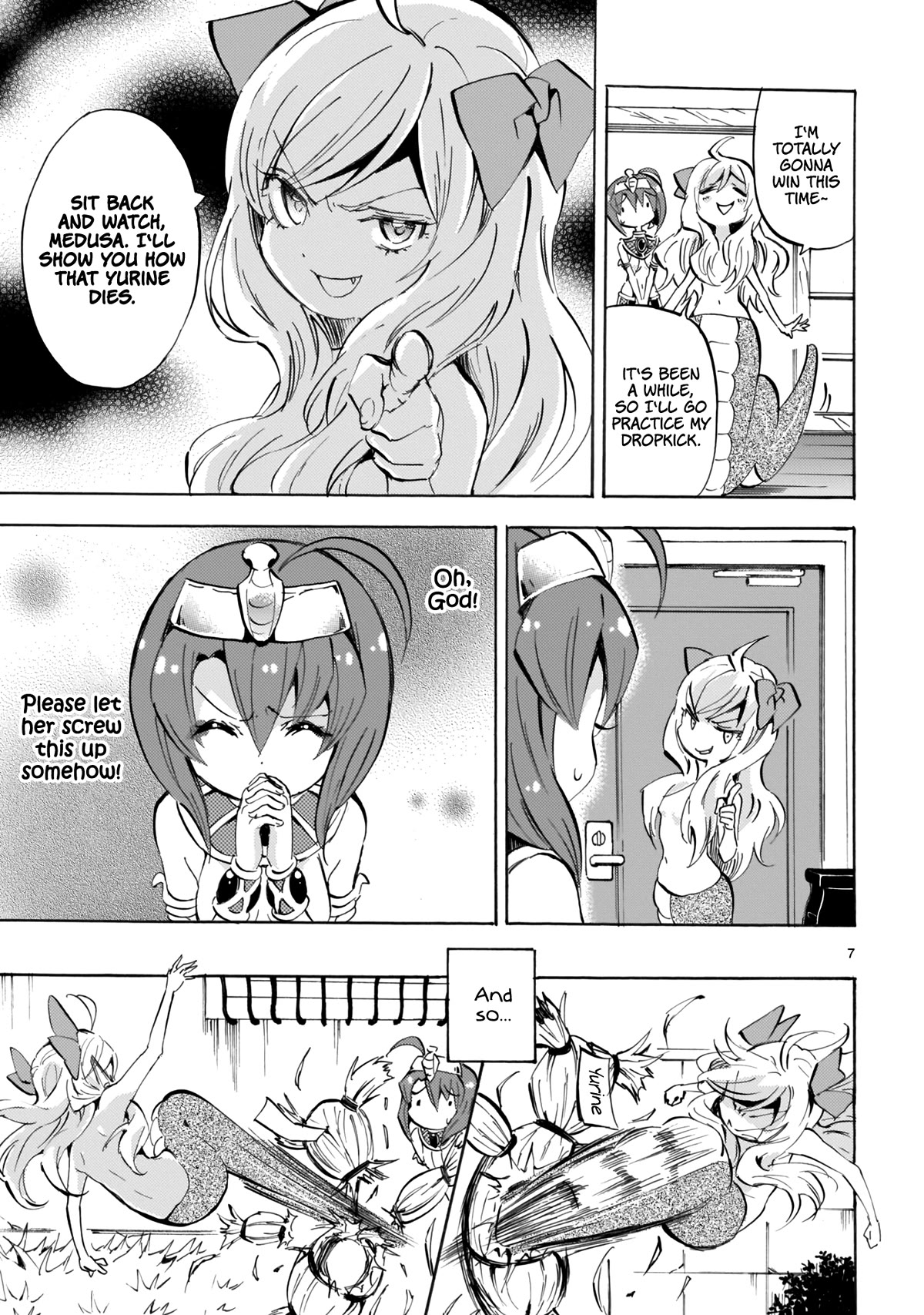 Jashin-chan Dropkick Chapter 124 page 7 - Chapter 124: I Get It Now