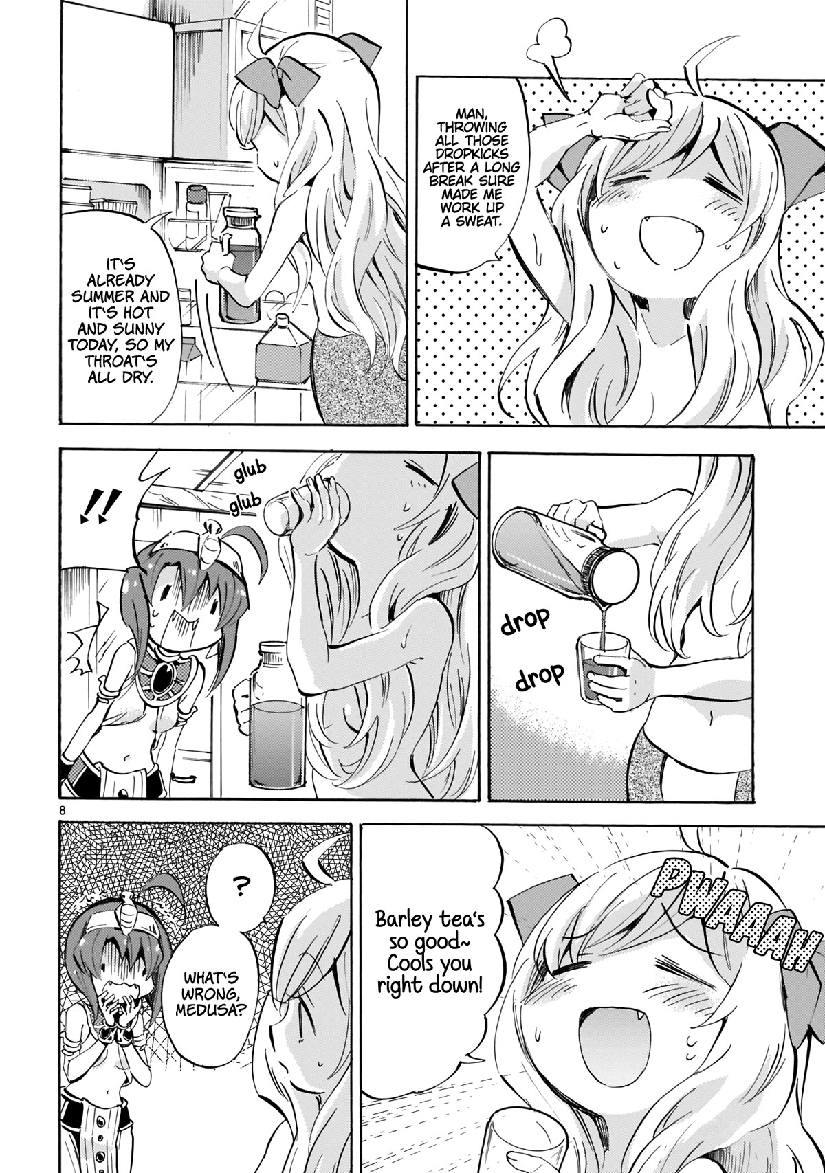 Jashin-chan Dropkick Chapter 124 page 8 - Chapter 124: I Get It Now