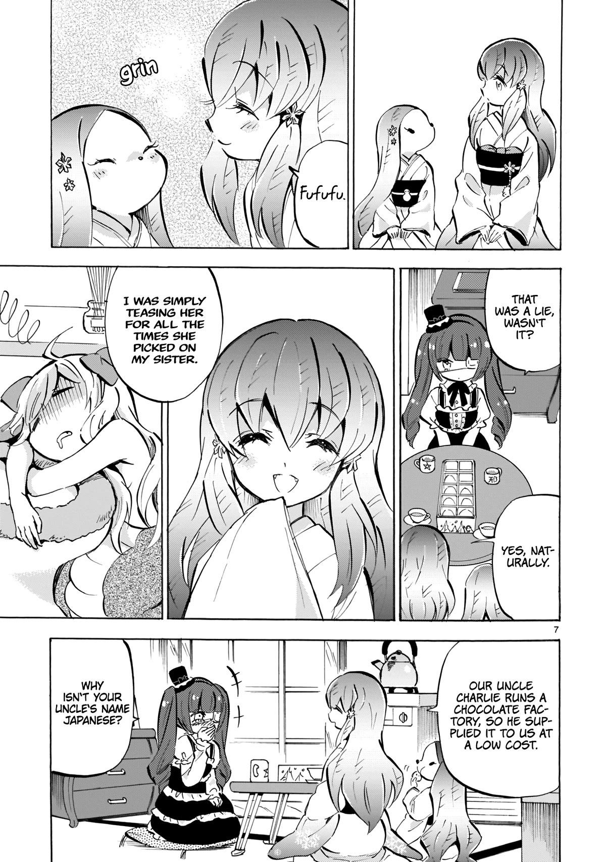 Jashin-chan Dropkick Chapter 125 page 7 - Chapter 125: Koori-chan Manjuu
