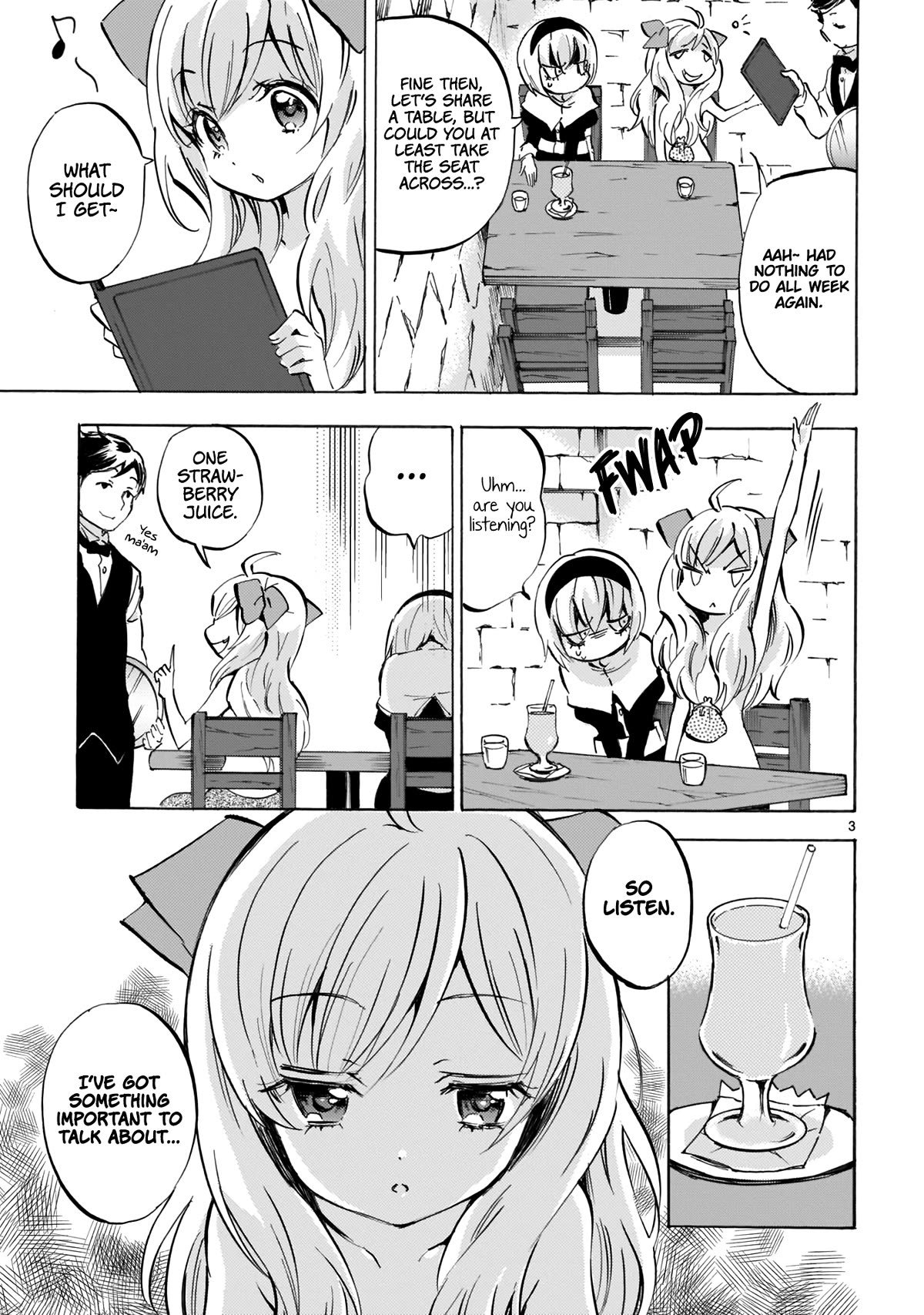 Jashin-chan Dropkick Chapter 126 page 3 - Chapter 126: Kamishimo And Suits