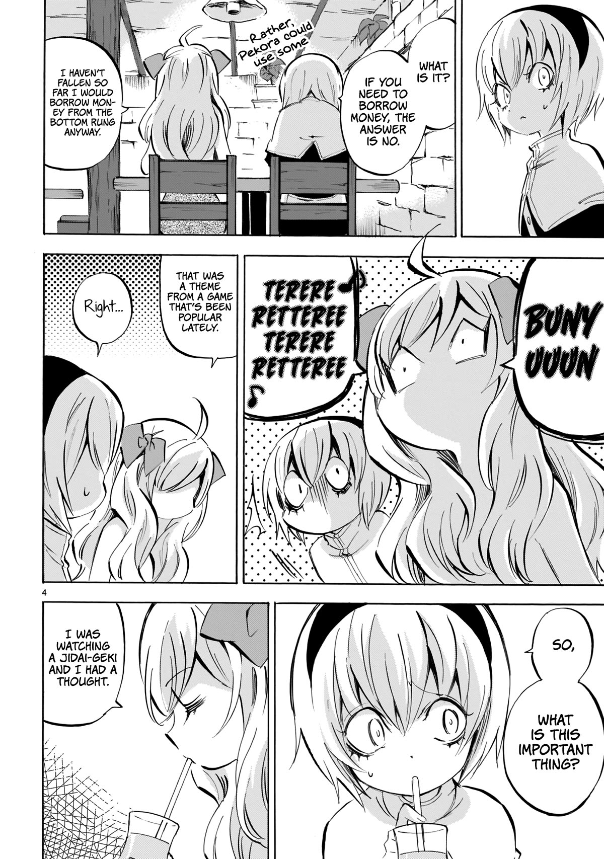 Jashin-chan Dropkick Chapter 126 page 4 - Chapter 126: Kamishimo And Suits