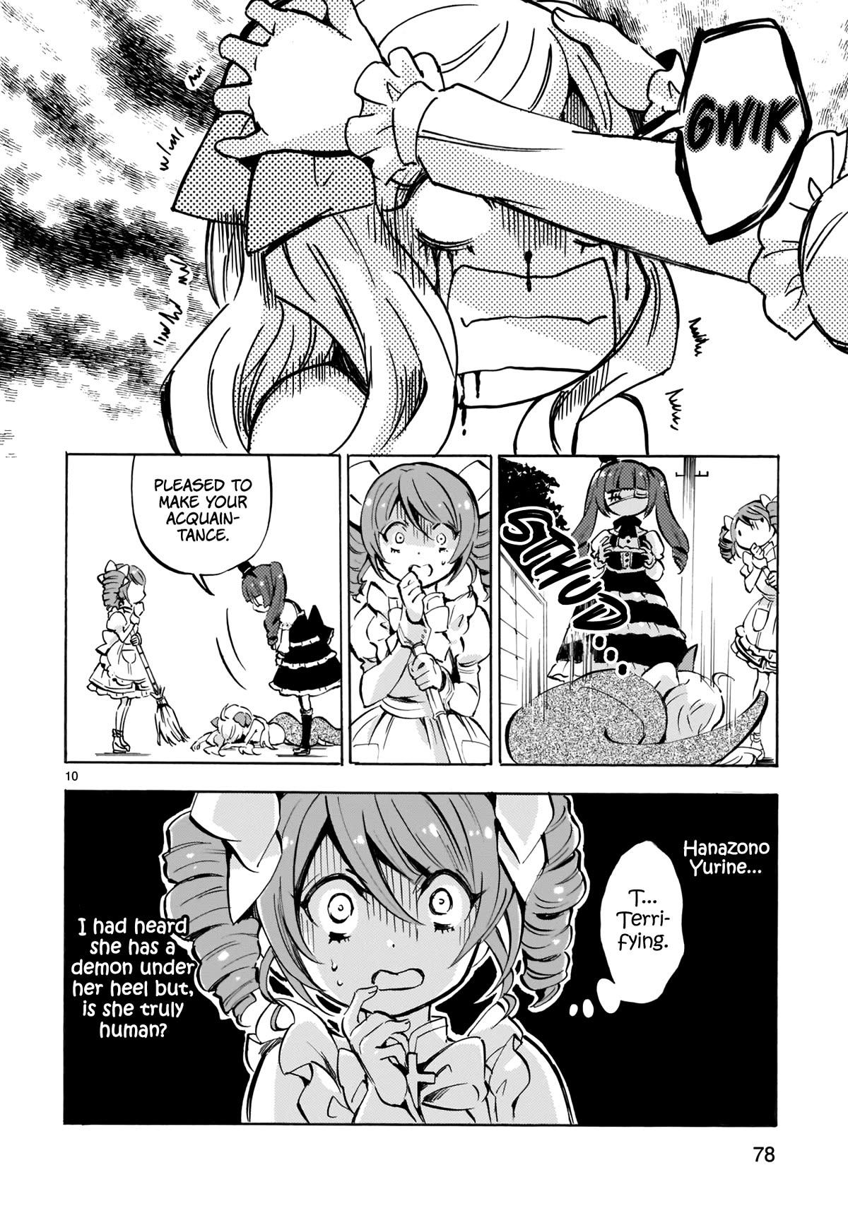 Jashin-chan Dropkick Chapter 127 page 10 - Chapter 127: A New Administrator