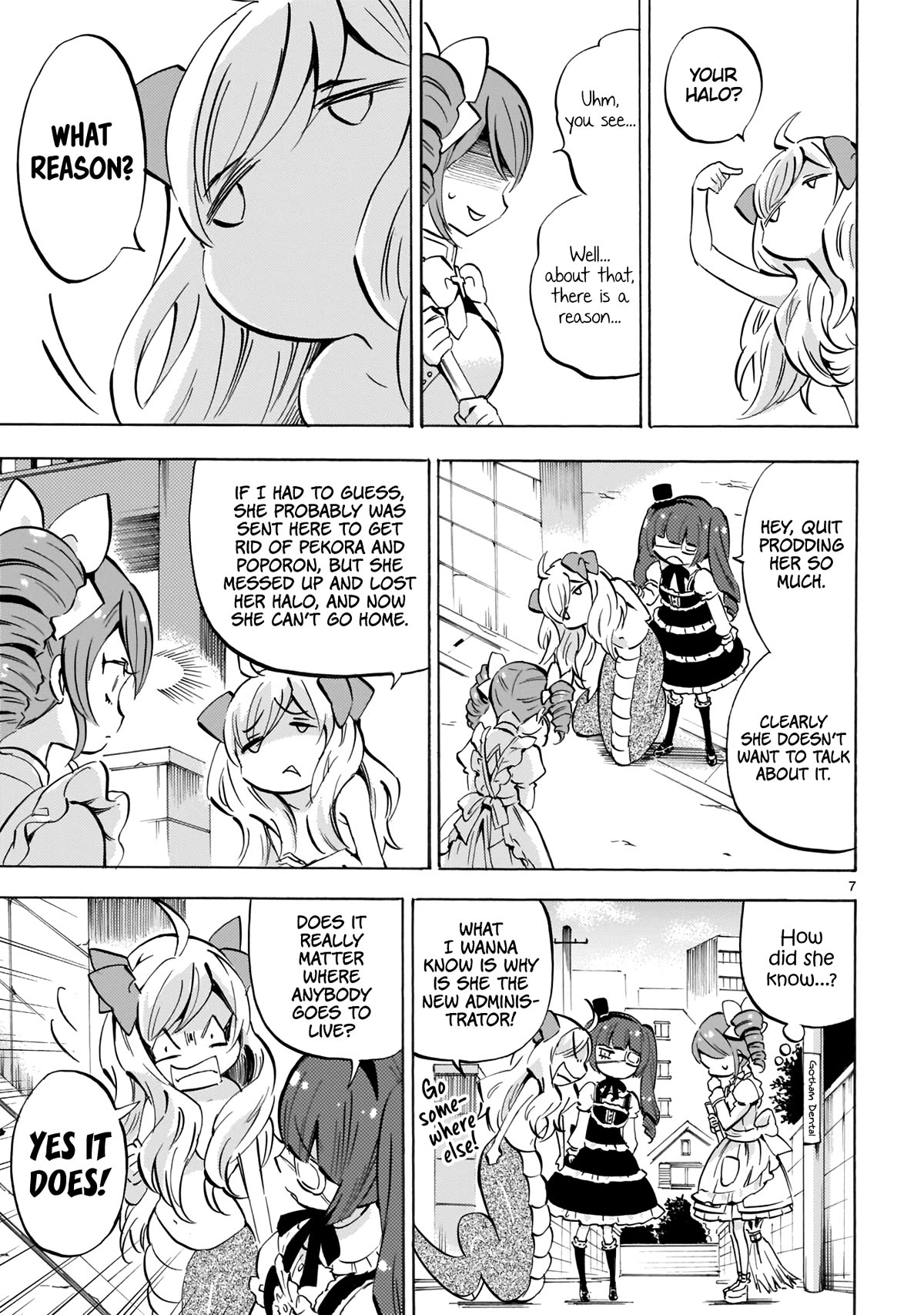 Jashin-chan Dropkick Chapter 127 page 7 - Chapter 127: A New Administrator