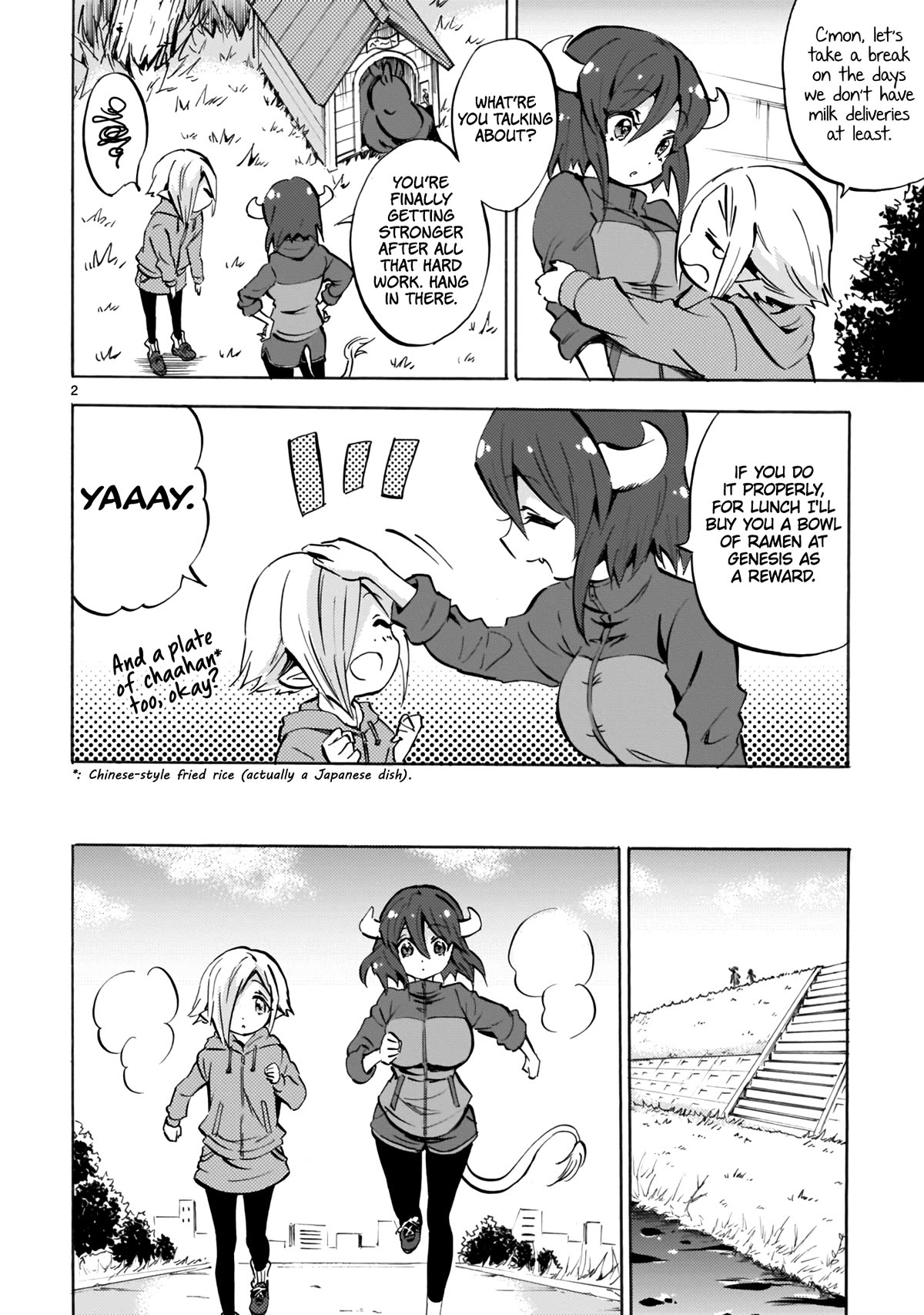 Jashin-chan Dropkick Chapter 128 page 2 - Chapter 128: Woah, Woah, Seriously?