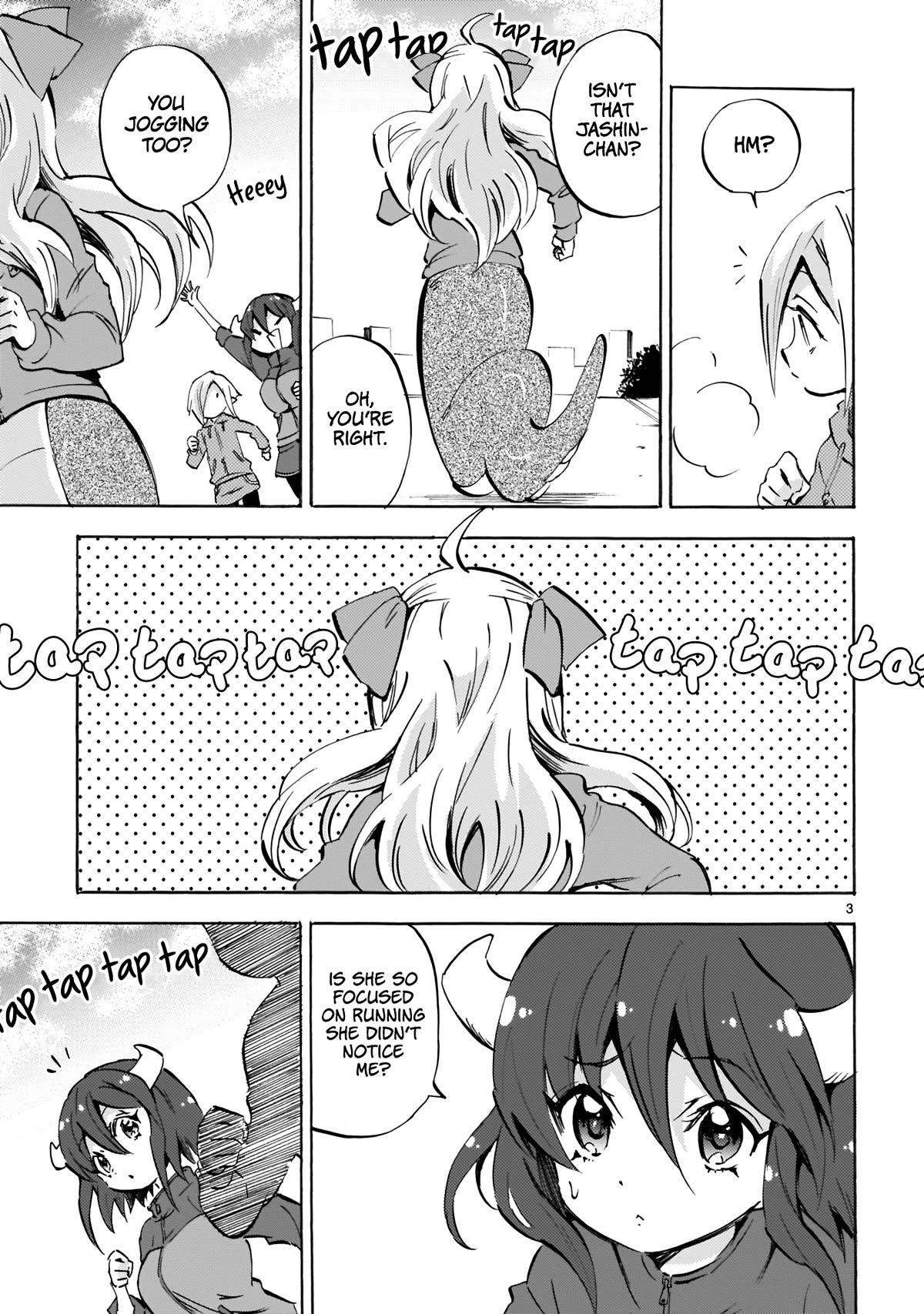 Jashin-chan Dropkick Chapter 128 page 3 - Chapter 128: Woah, Woah, Seriously?