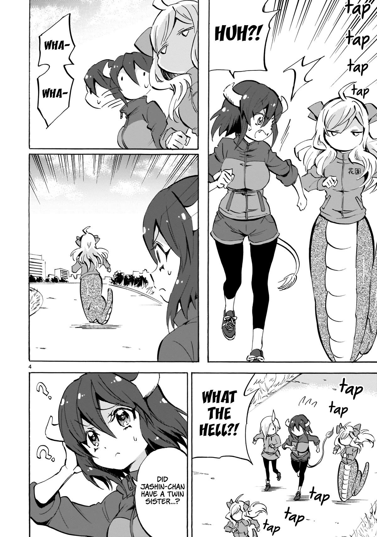 Jashin-chan Dropkick Chapter 128 page 4 - Chapter 128: Woah, Woah, Seriously?