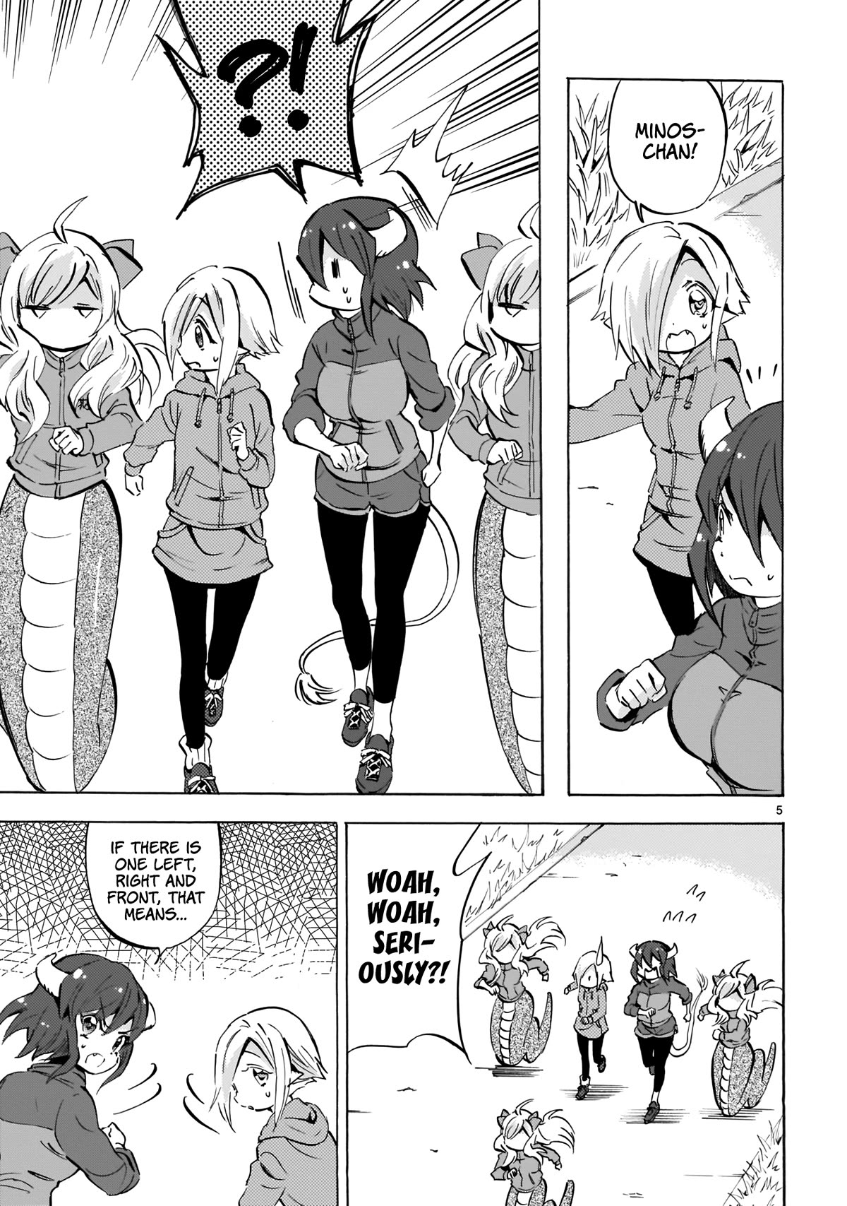 Jashin-chan Dropkick Chapter 128 page 5 - Chapter 128: Woah, Woah, Seriously?