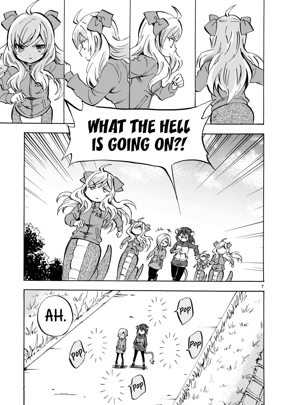 Jashin-chan Dropkick Chapter 128 page 7 - Chapter 128: Woah, Woah, Seriously?
