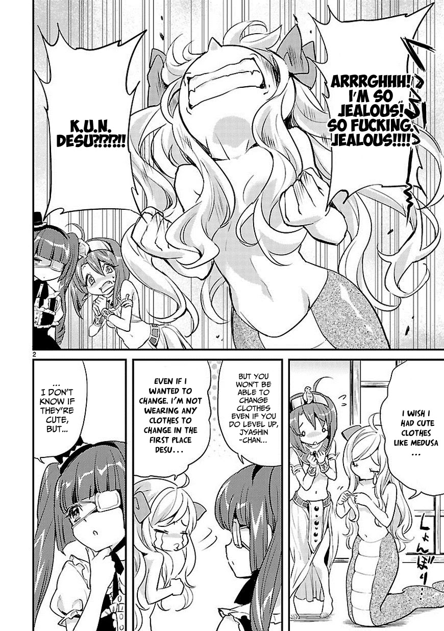 Jashin-chan Dropkick Chapter 14 page 3 - Chapter 14: Medusa-chan Level Up!