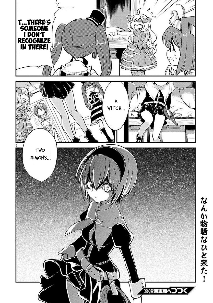 Jashin-chan Dropkick Chapter 14 page 9 - Chapter 14: Medusa-chan Level Up!