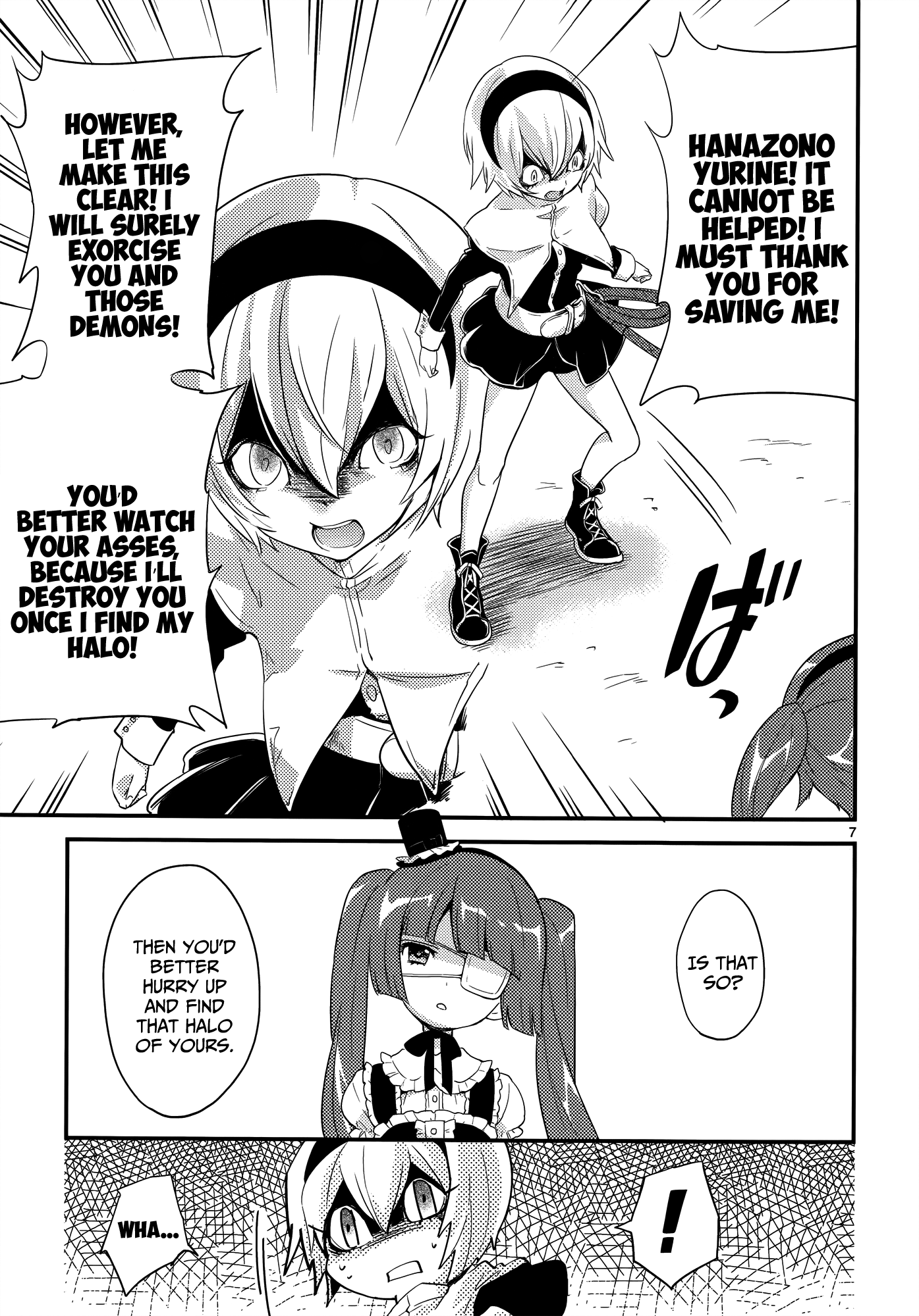 Jashin-chan Dropkick Chapter 15.5 page 9 - Chapter 15.5: Hungry ☆ Pekora-tan