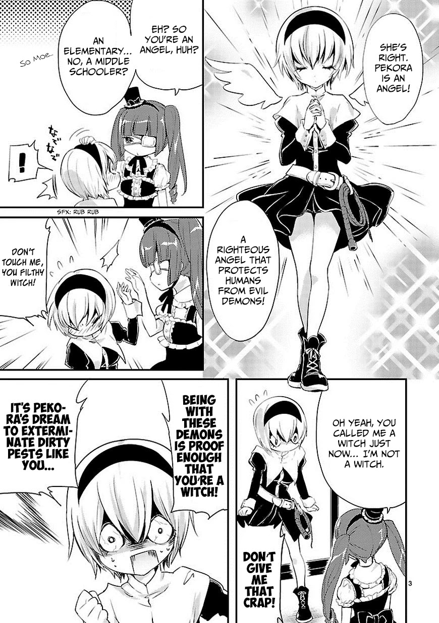 Jashin-chan Dropkick Chapter 15 page 3 - Chapter 15: Pretty Angel ❤ Pekora